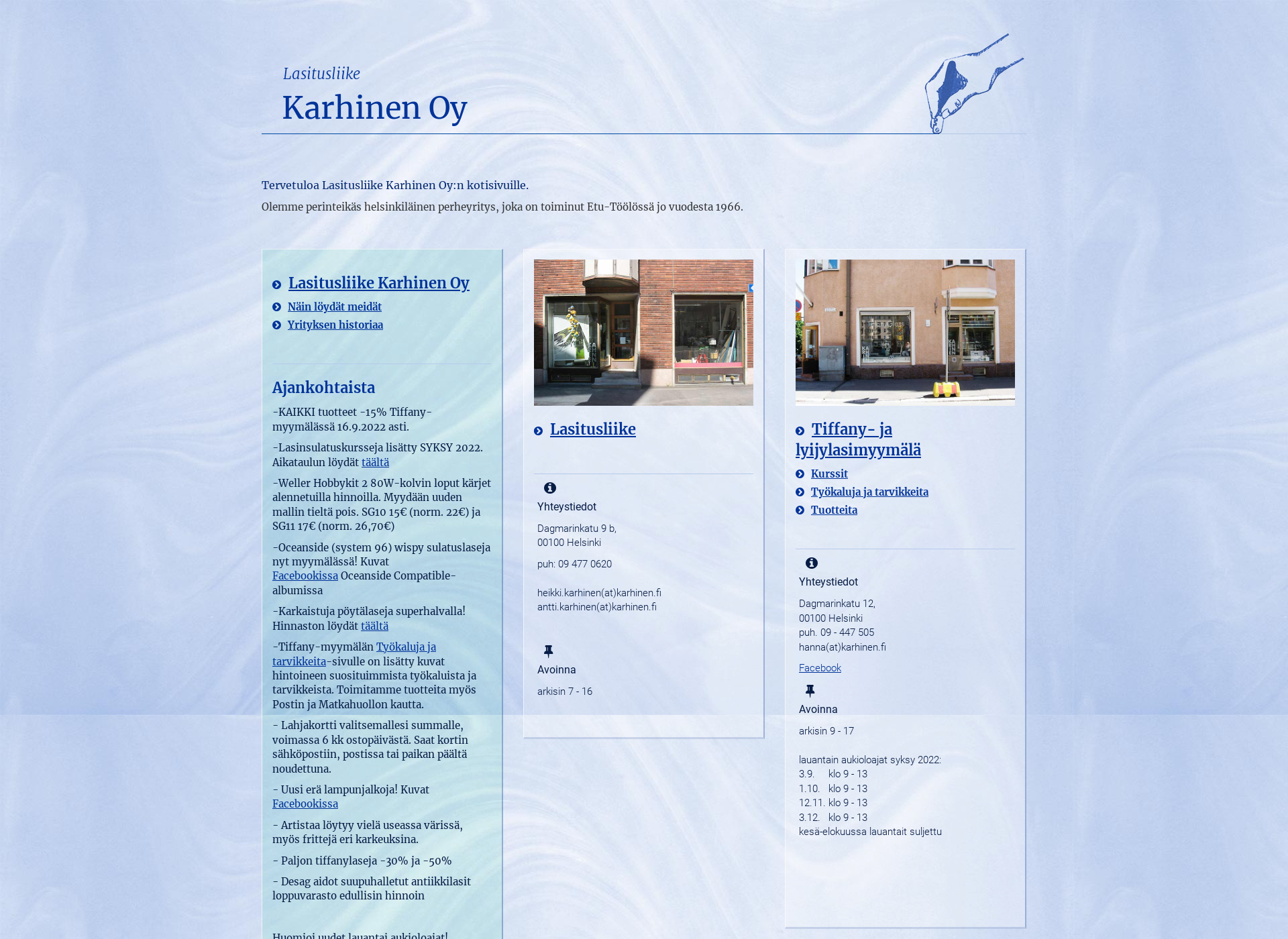 Screenshot for karhinen.fi