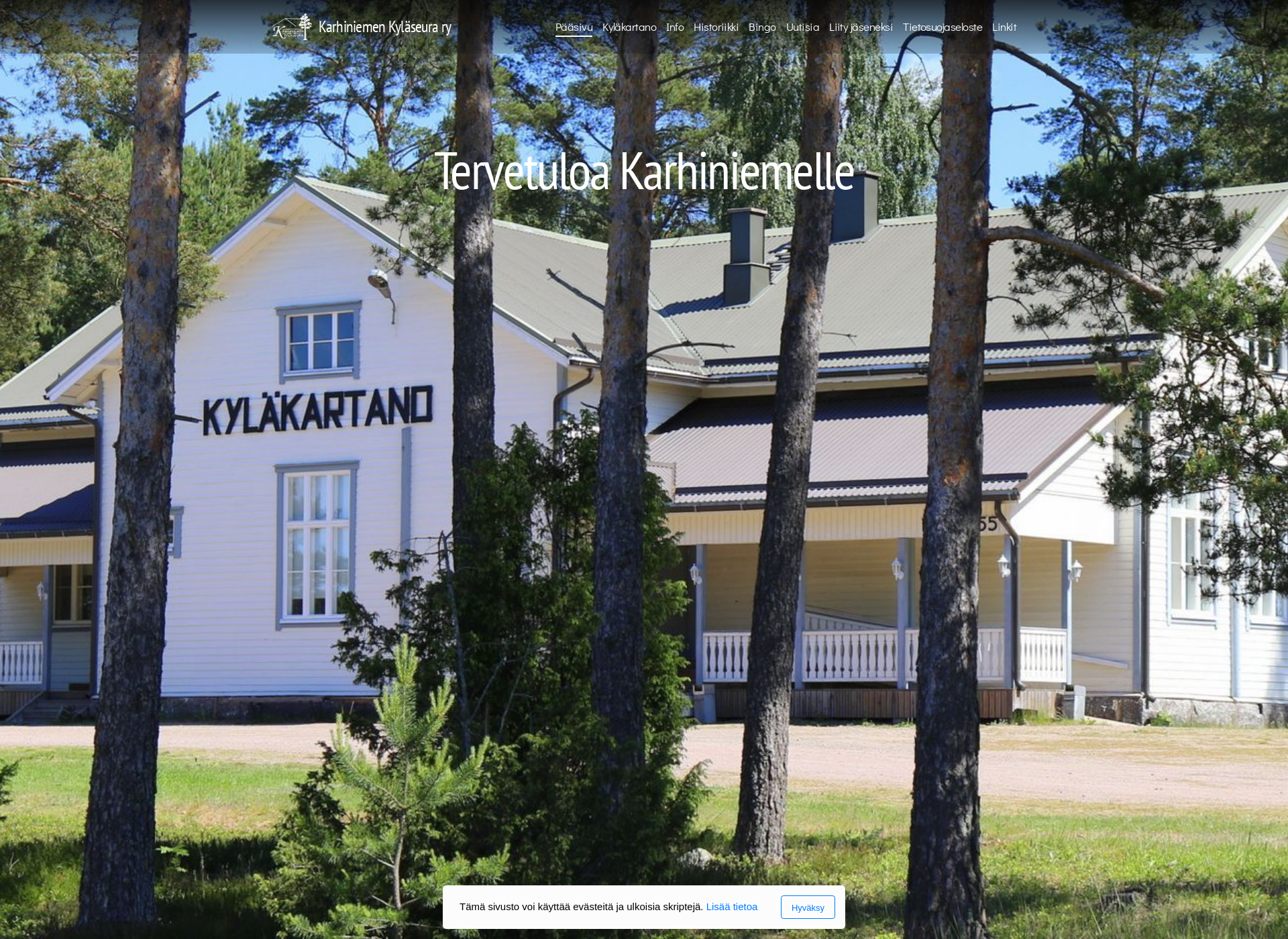 Screenshot for karhiniemi.fi