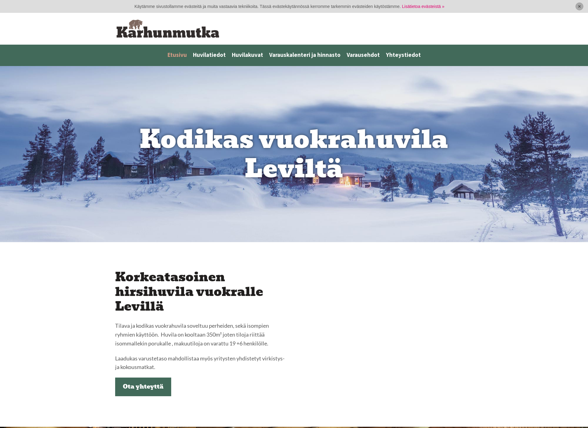 Screenshot for karhunmutka.fi