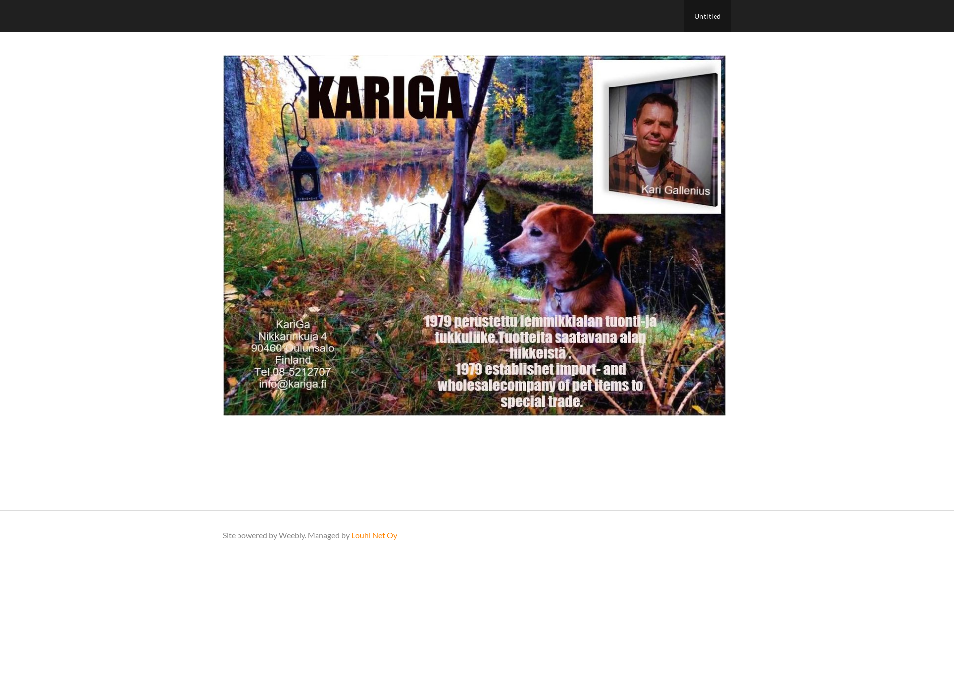 Screenshot for kariga.fi