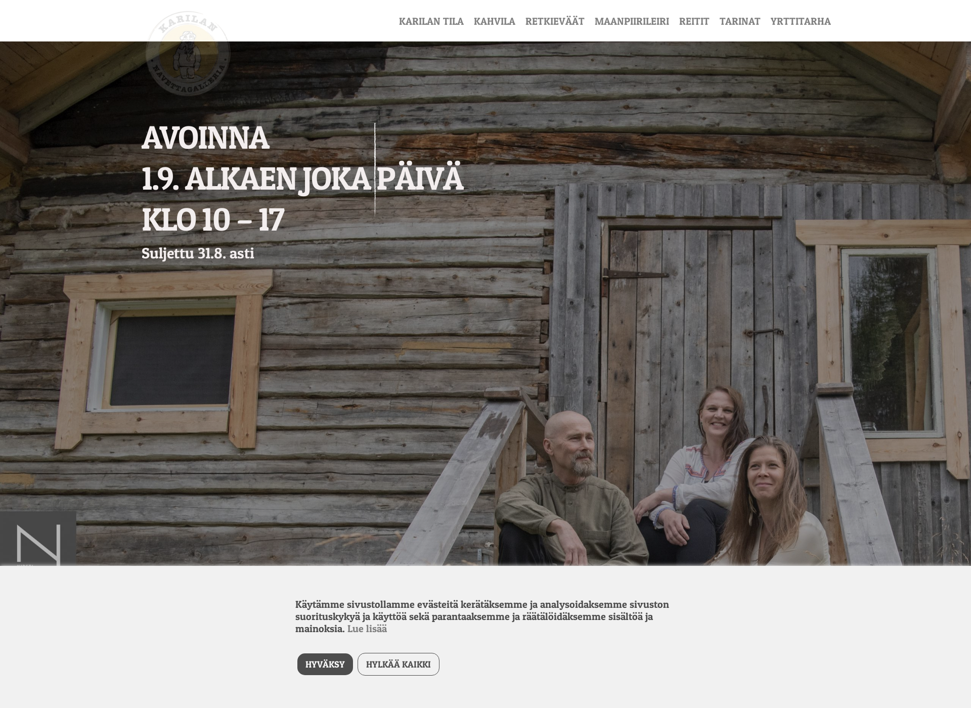 Screenshot for karilantila.fi