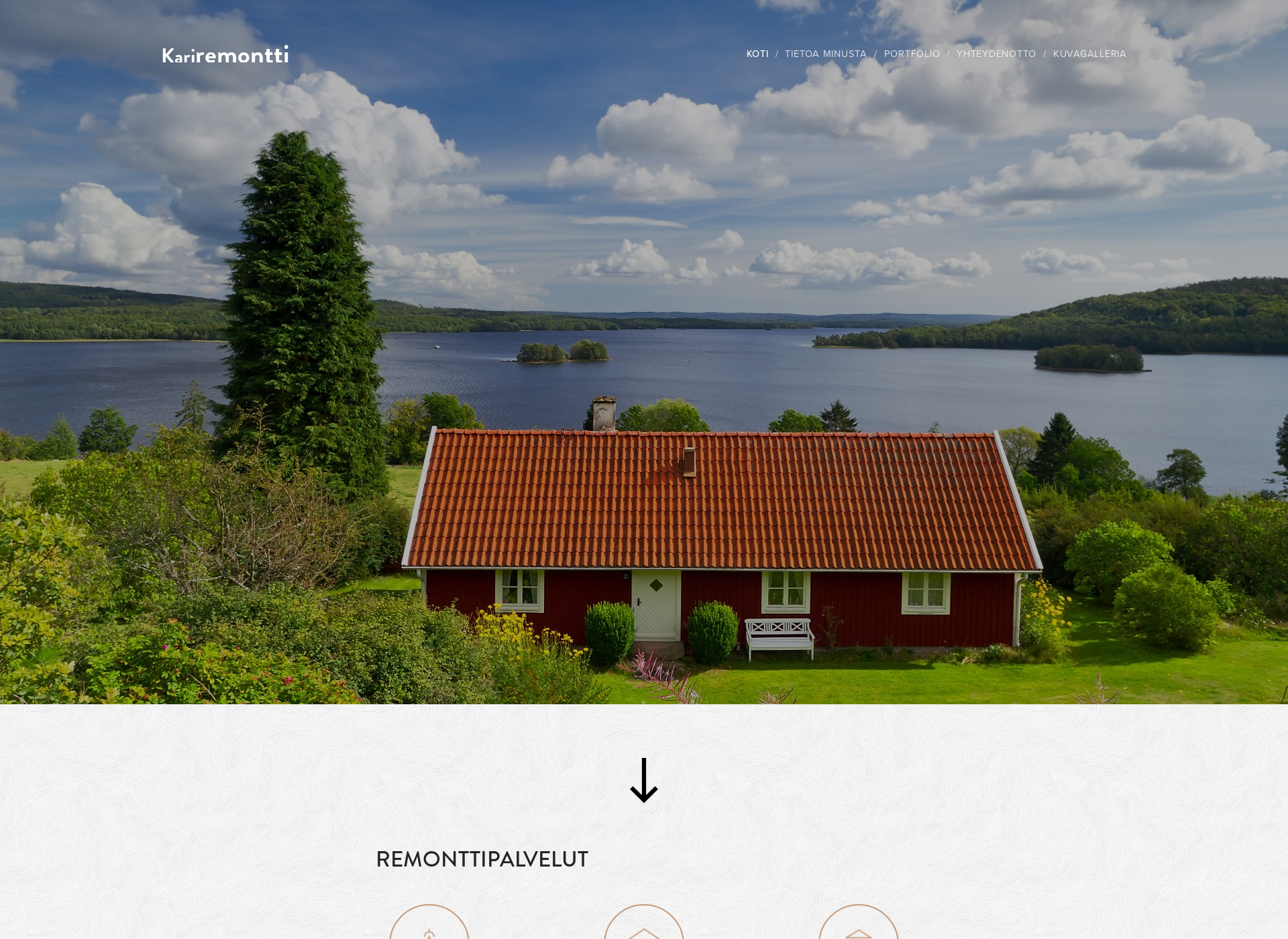 Screenshot for kariremontti.fi