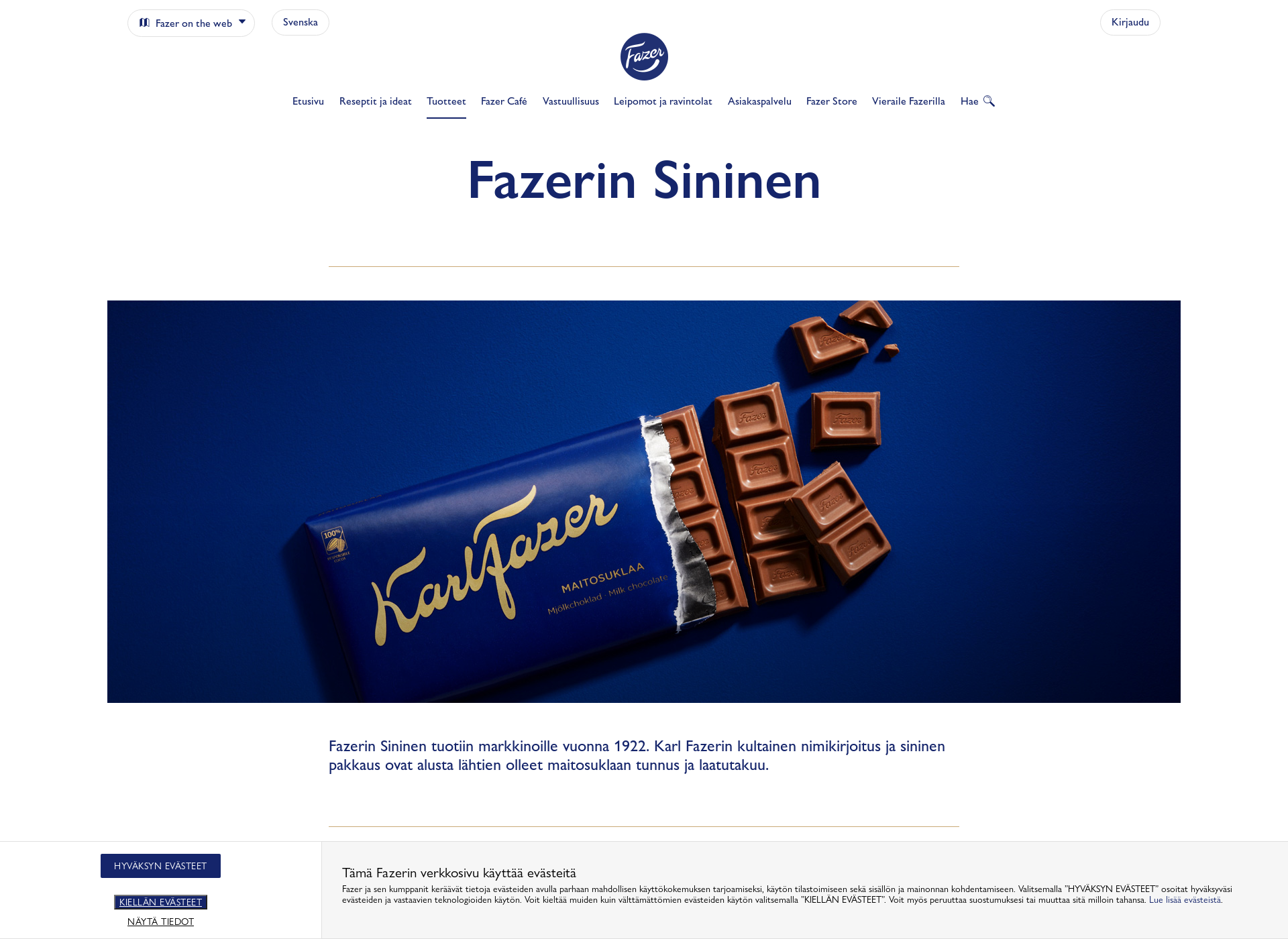 Screenshot for karlfazer.fi
