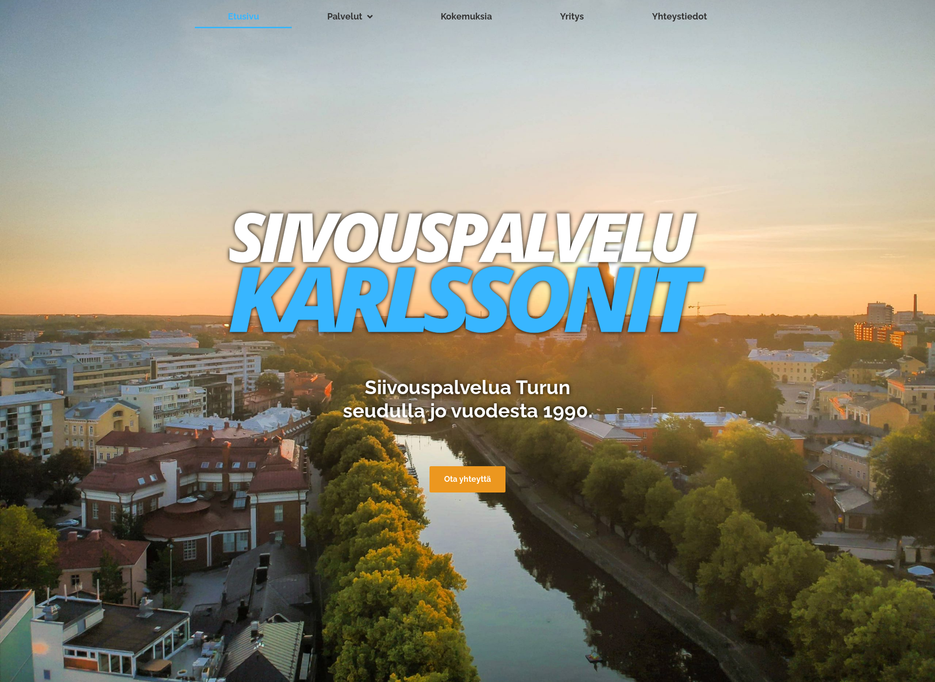 Screenshot for karlssonit.fi