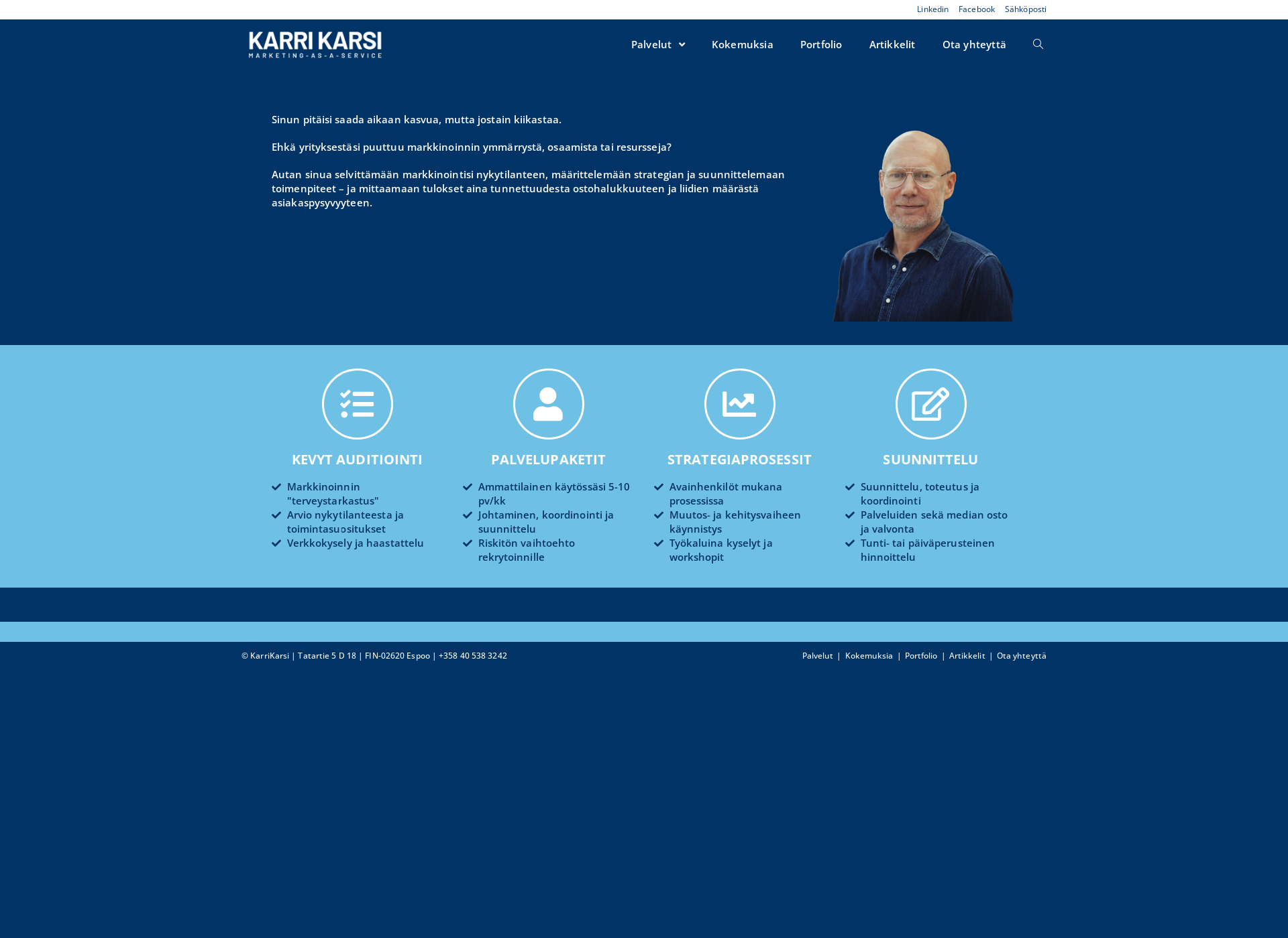 Screenshot for karsi.fi