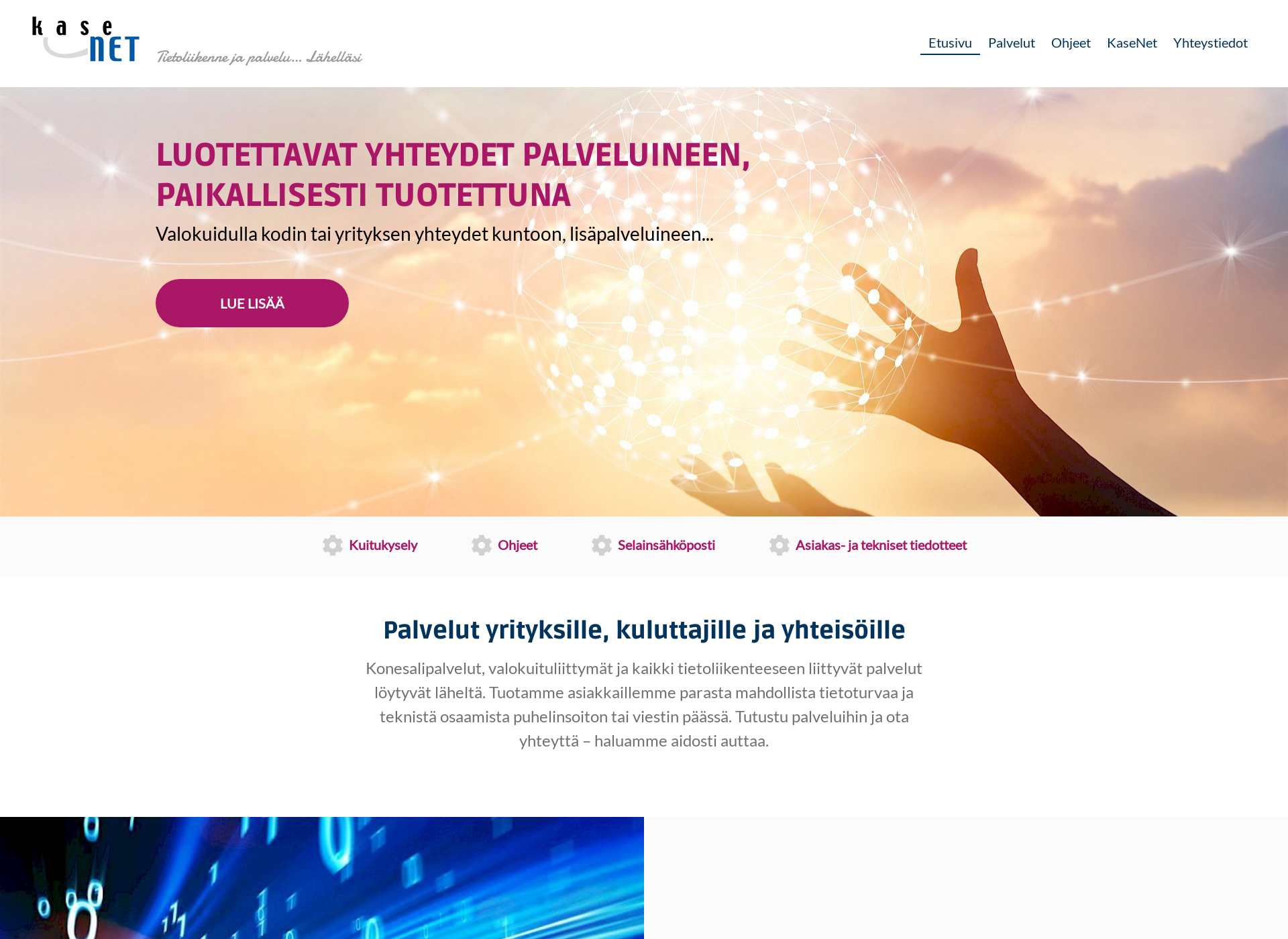 Screenshot for kasenet.fi