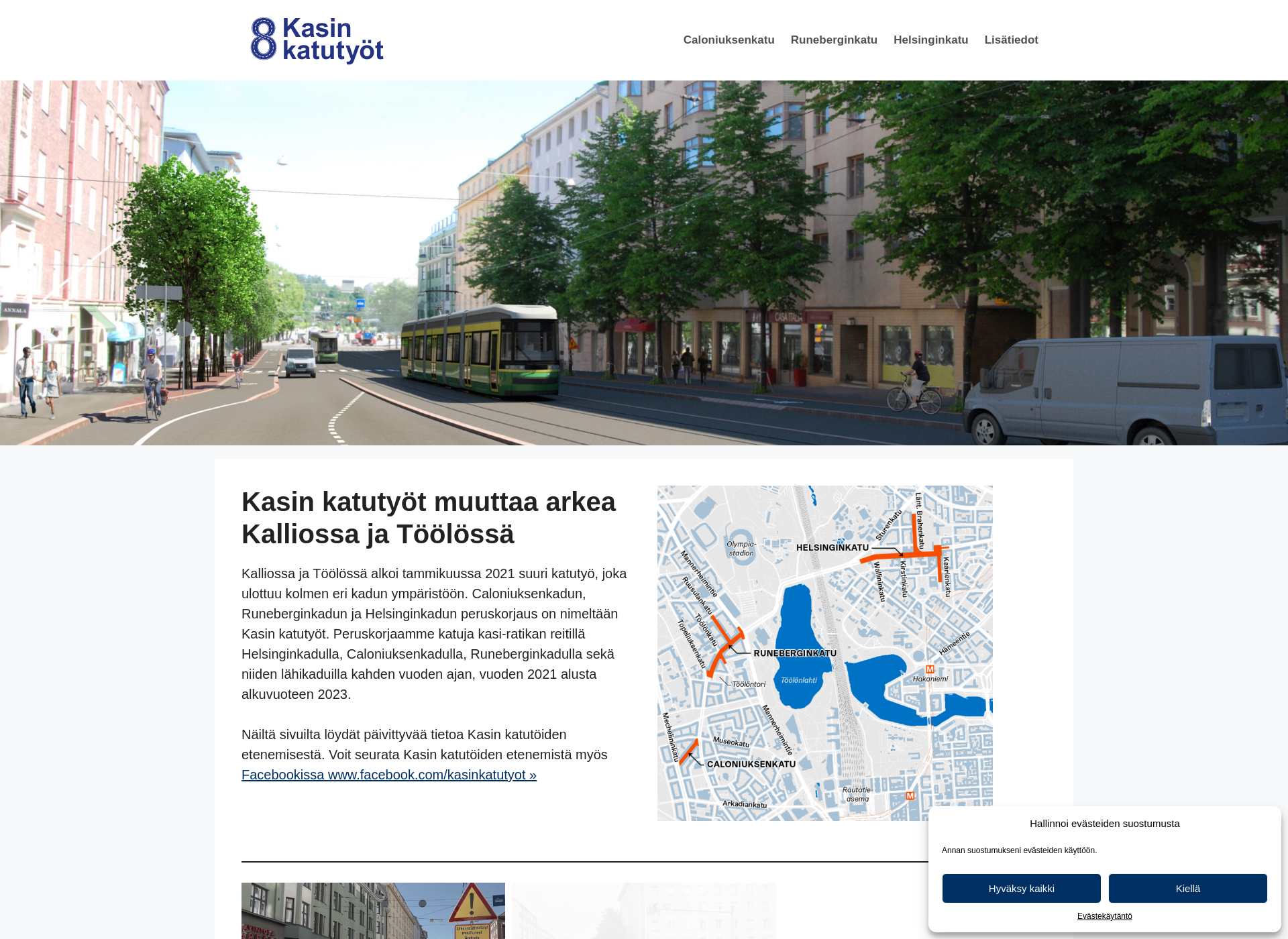 Screenshot for kasinkatutyot.fi