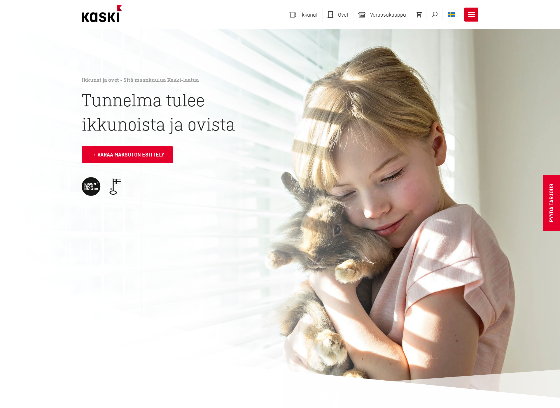 Screenshot for kaski.fi