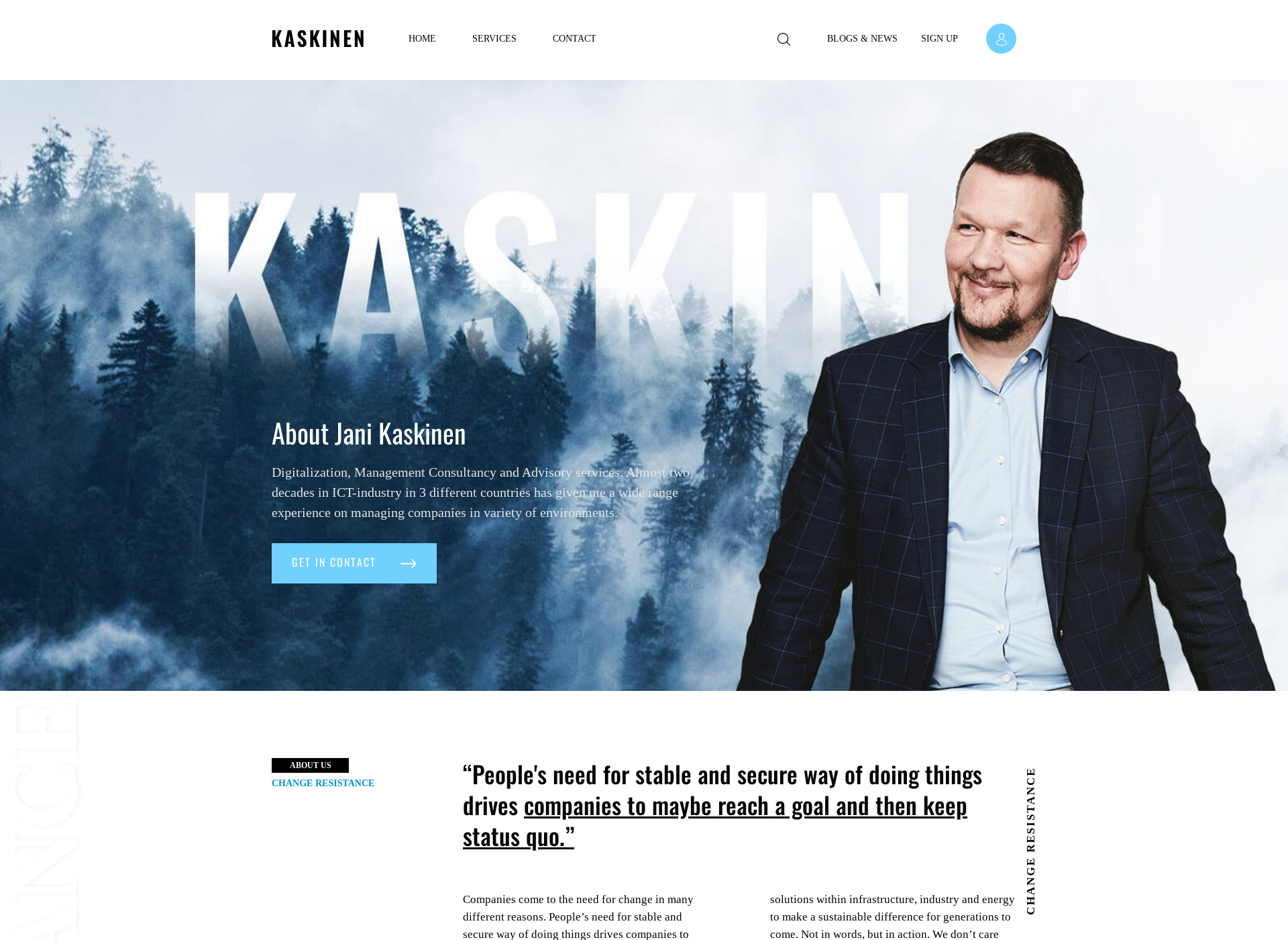 Screenshot for kaskinen-yhtio.fi