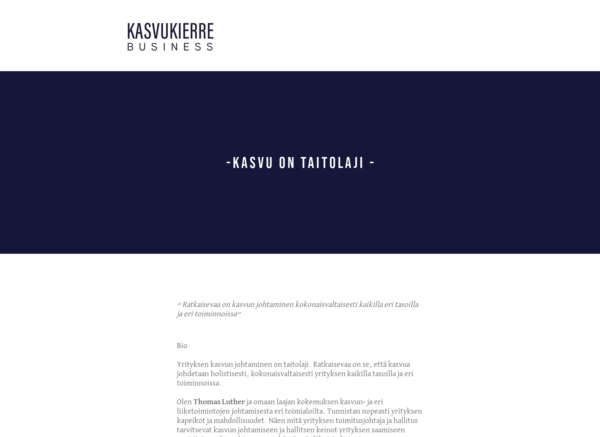 Screenshot for kasvukierre.fi