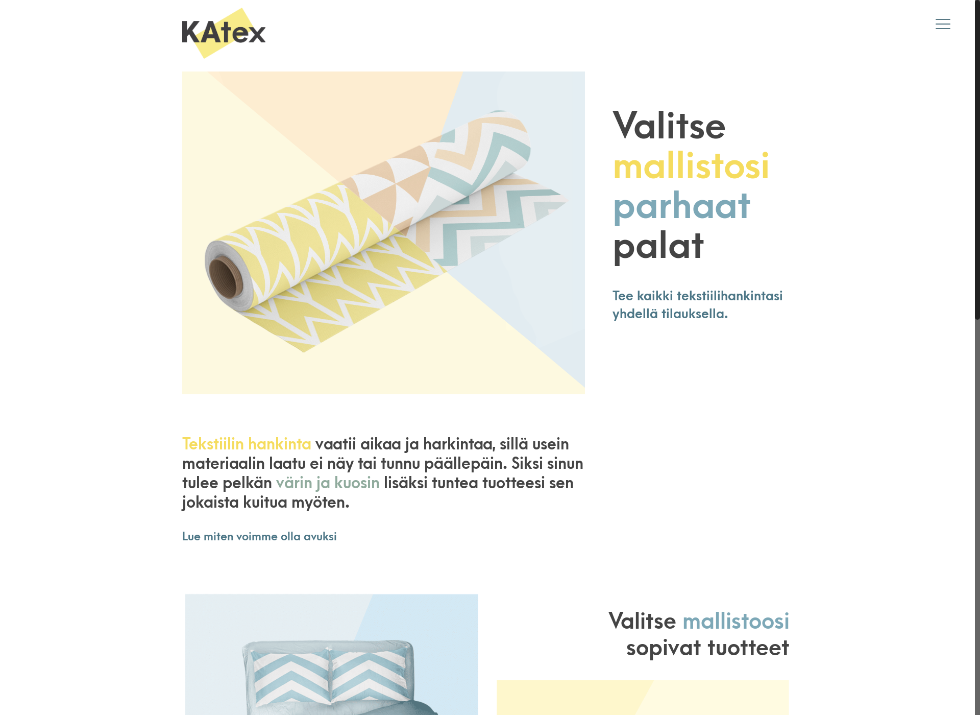 Screenshot for katex.fi