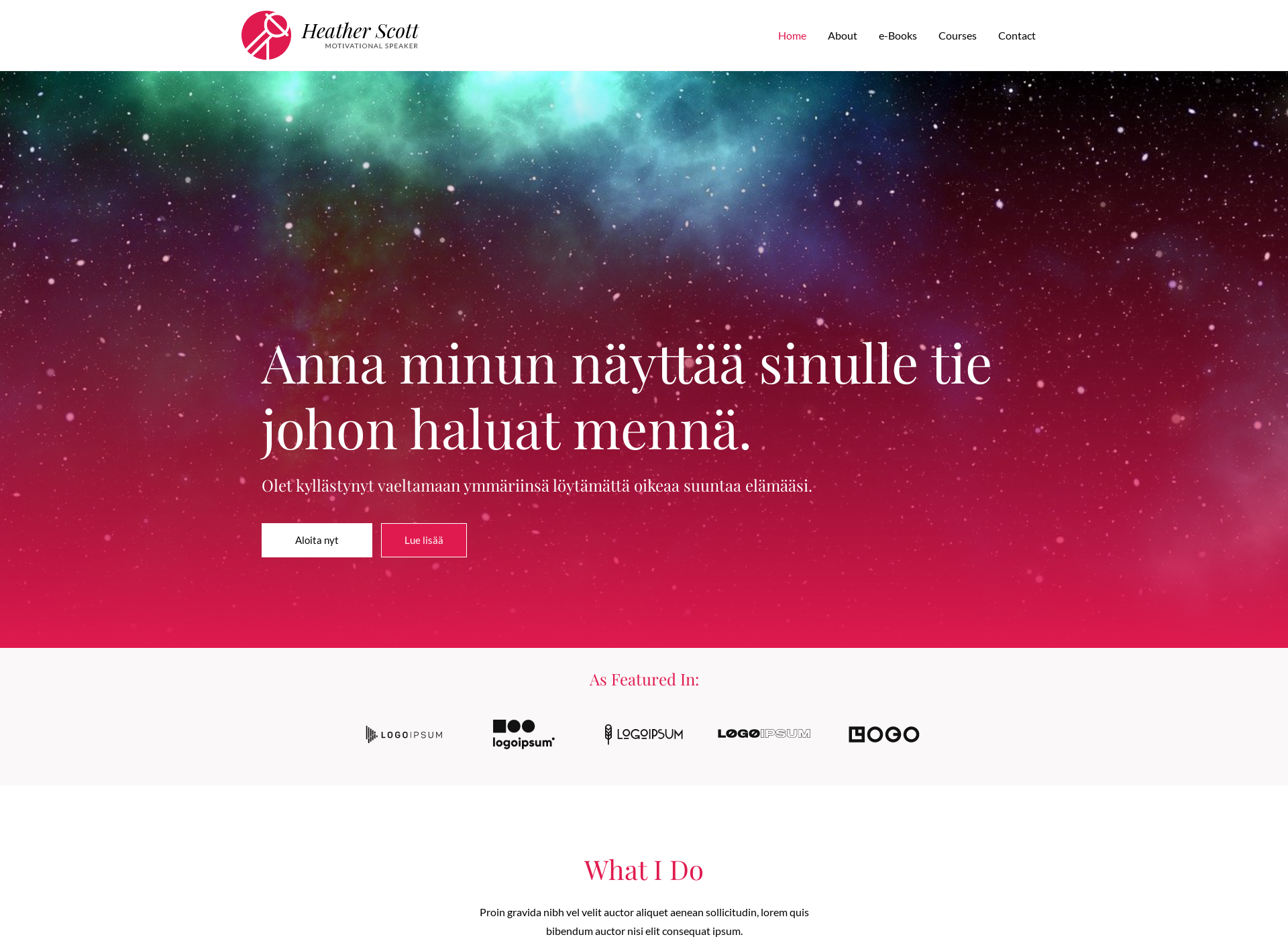 Screenshot for katjapontinen.fi