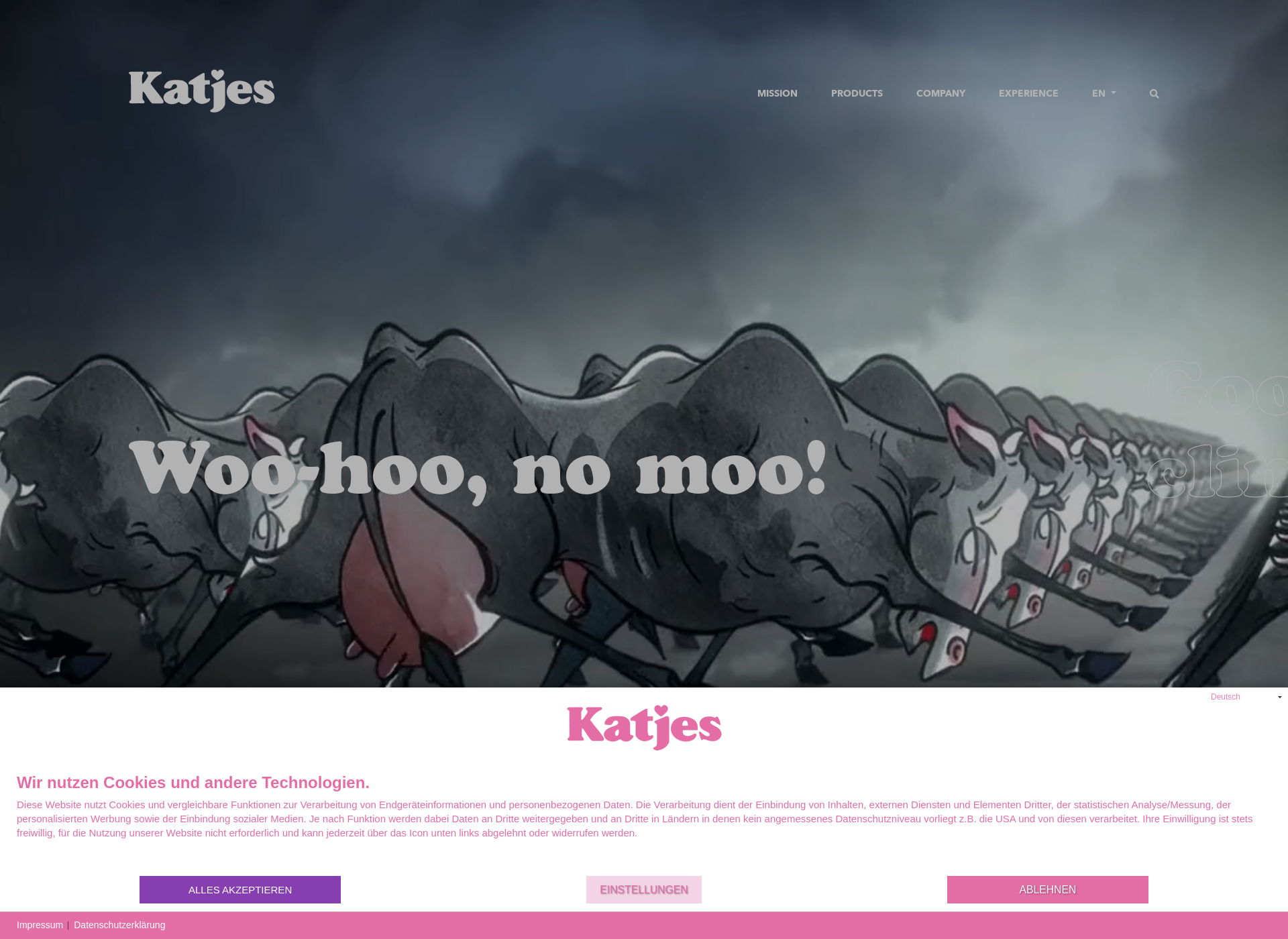 Screenshot for katjes.fi