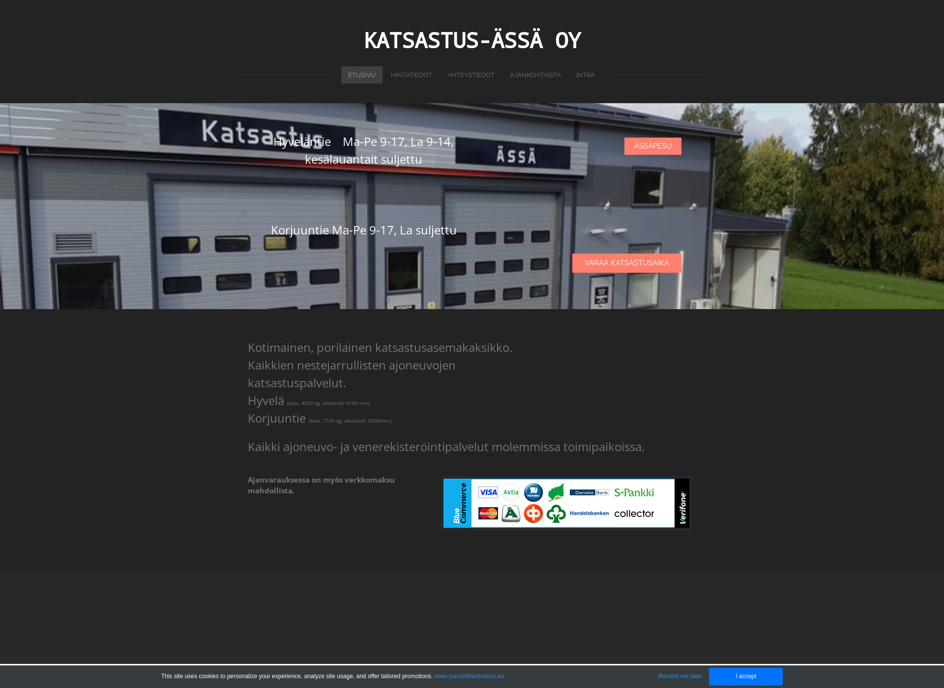 Skärmdump för katsastus-assa.fi