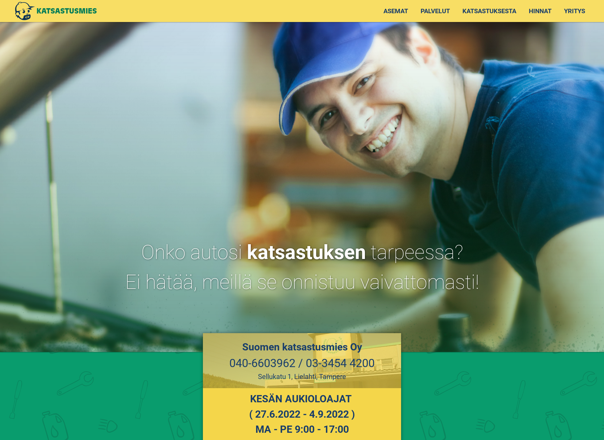 Screenshot for katsastusmies.fi