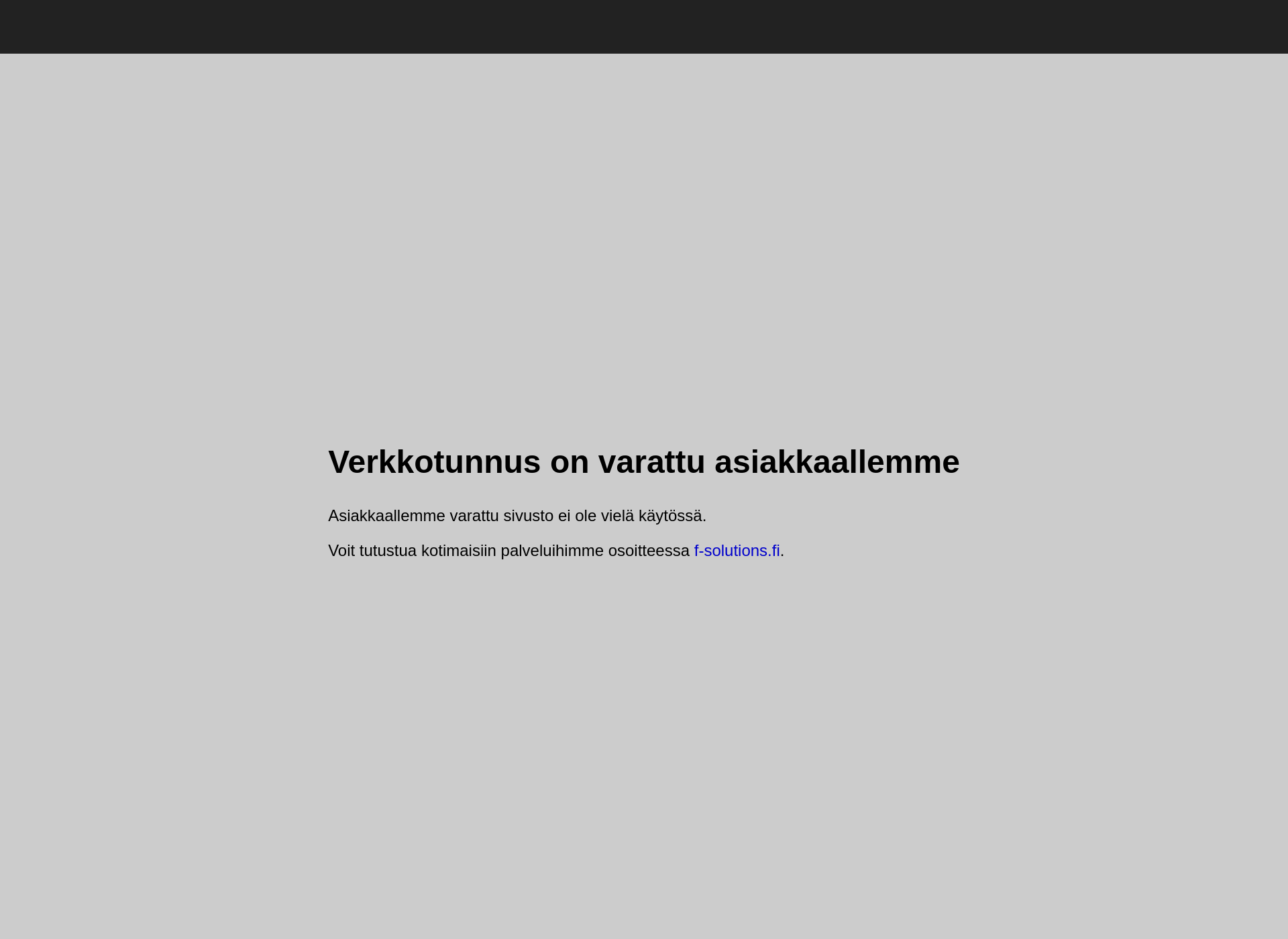 Screenshot for kattonen.fi