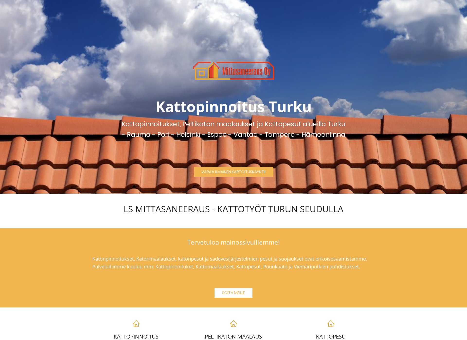 Screenshot for kattopinnoitus-turku.fi