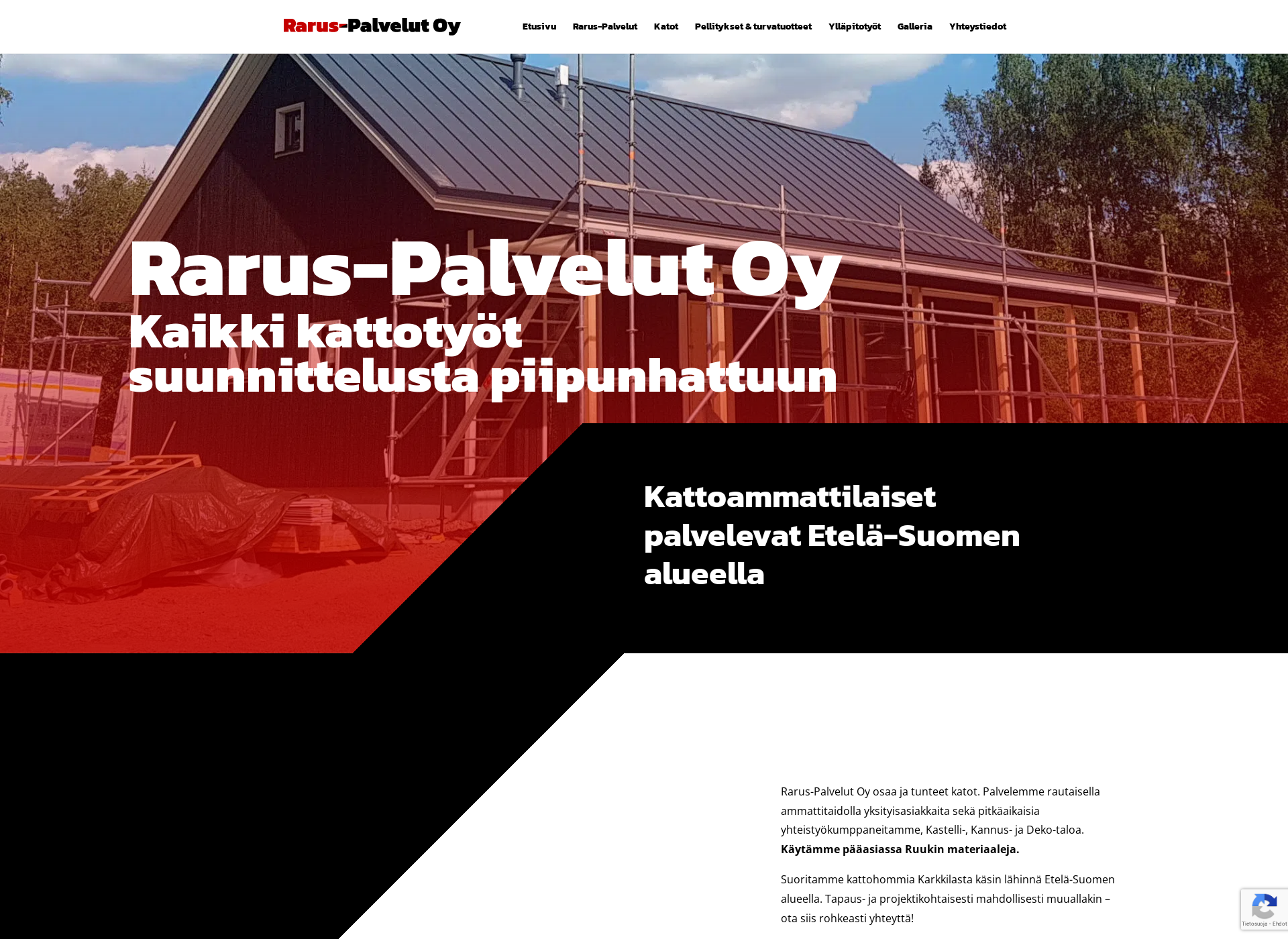 Screenshot for kattorakennuskarkkila.fi