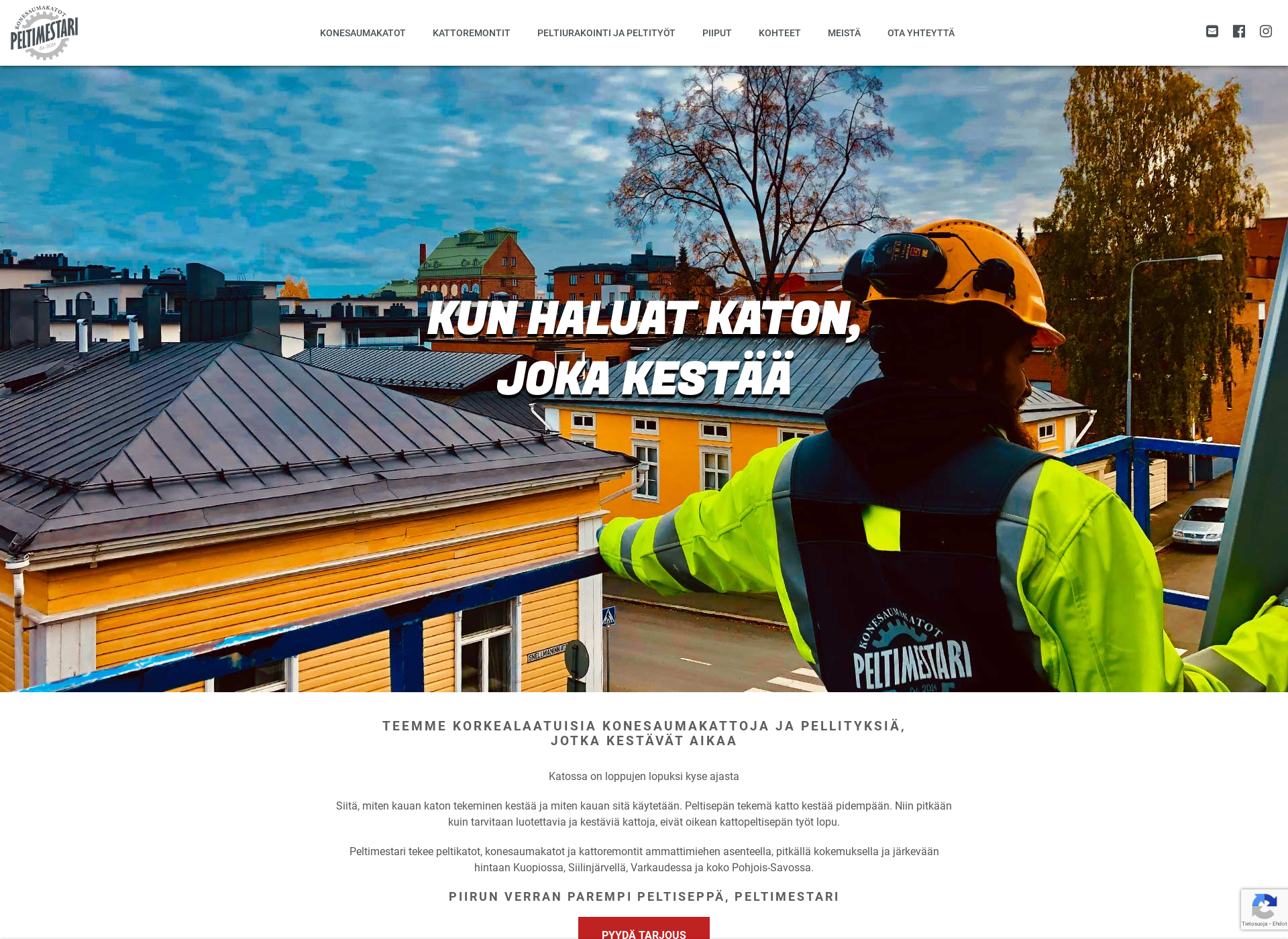 Screenshot for kattosilver.fi