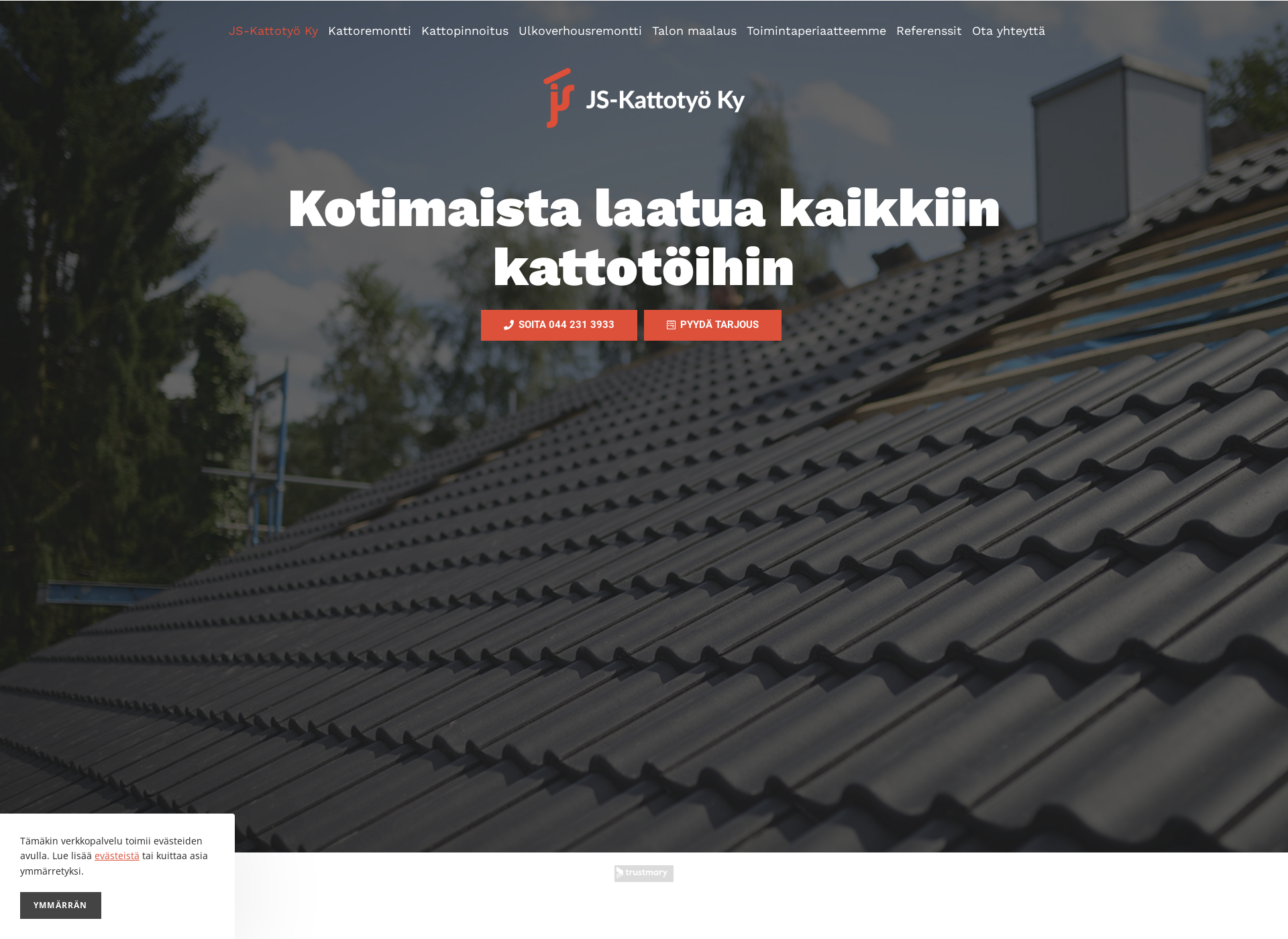 Screenshot for kattotyo.fi