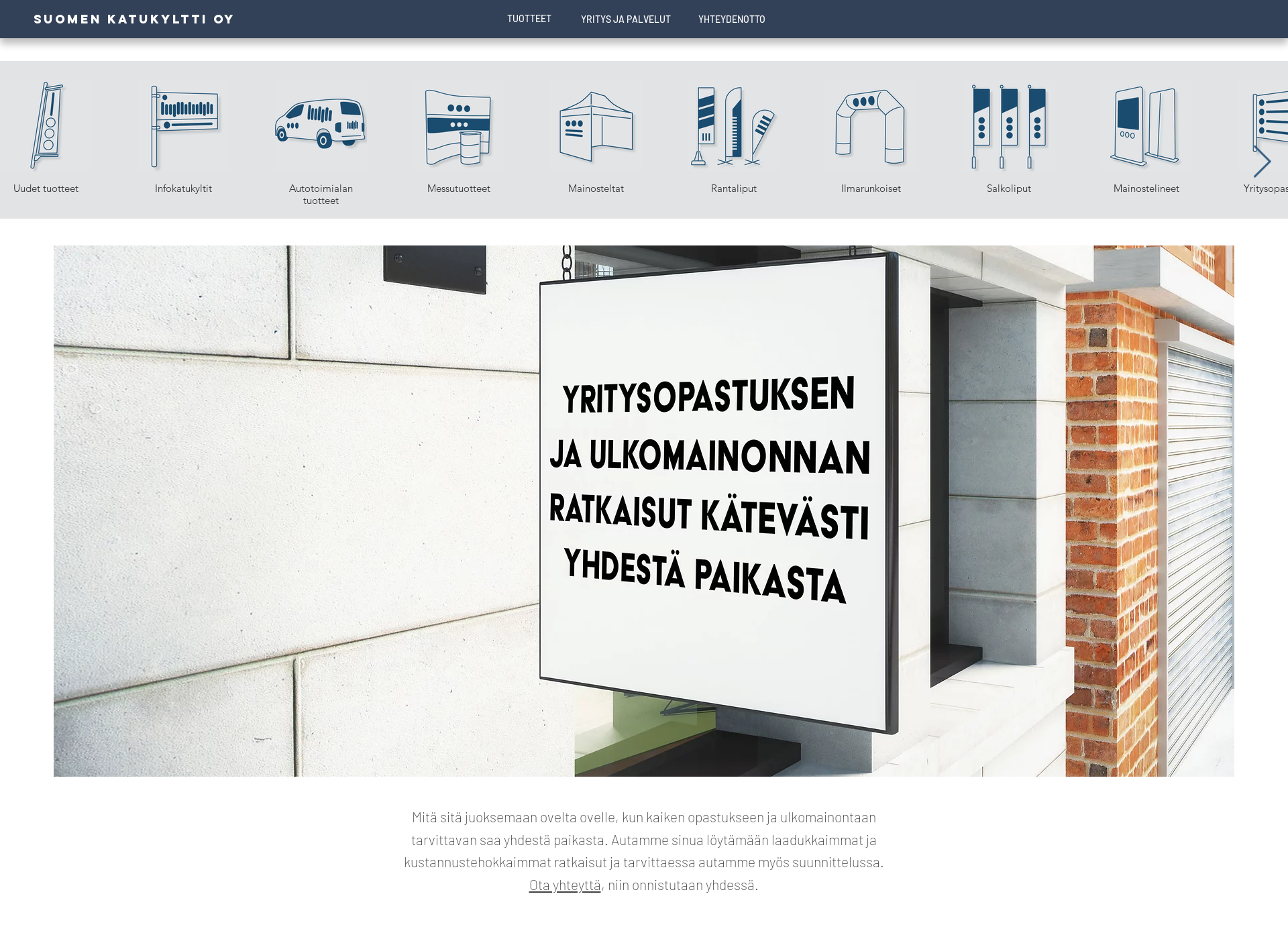 Screenshot for katukyltti.fi