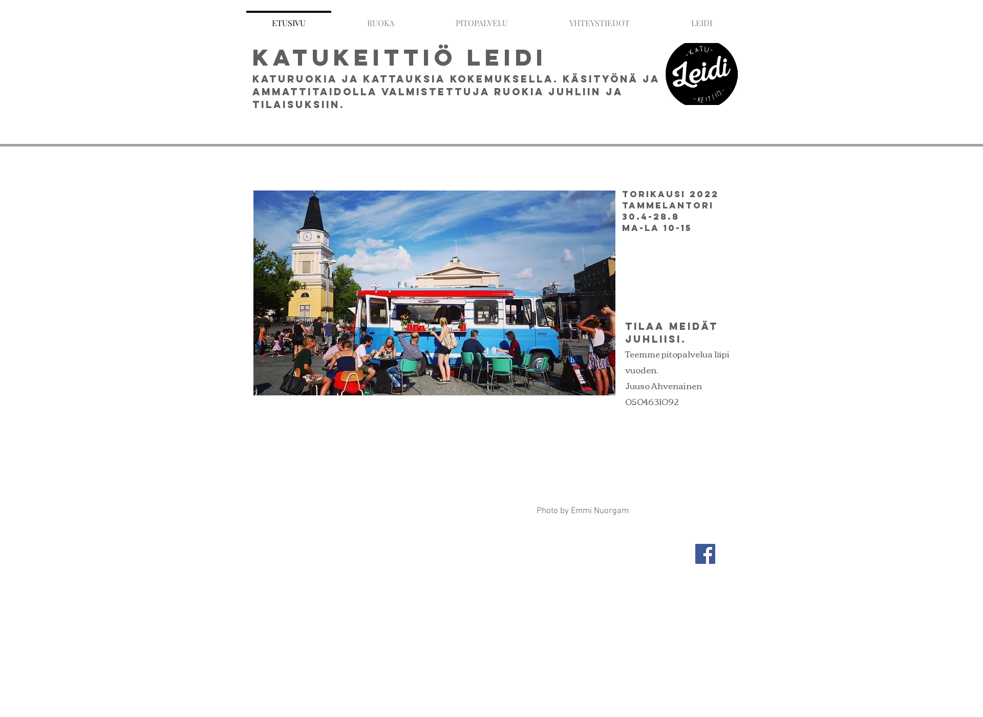 Skärmdump för katuleidi.fi