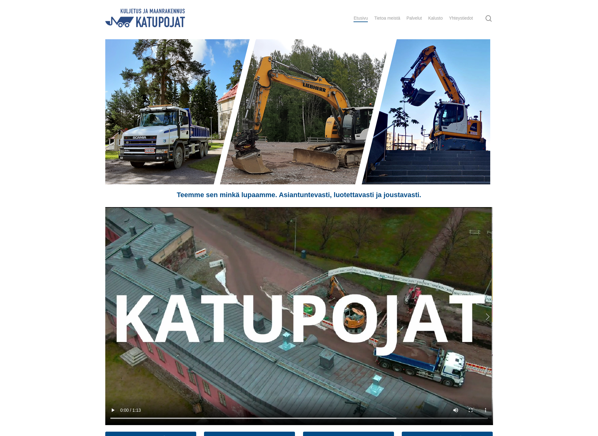 Screenshot for katupojat.fi