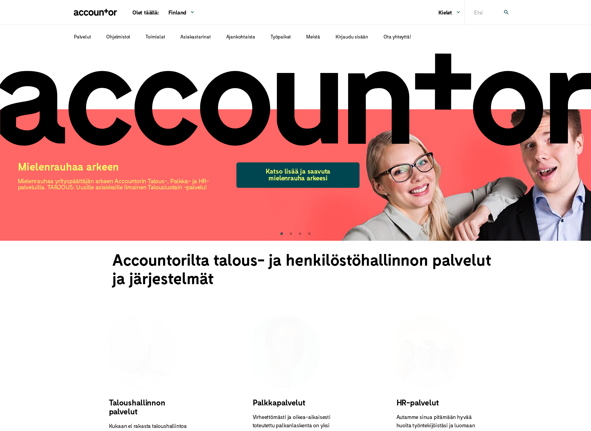 Screenshot for kauhajoentilipalvelu.fi