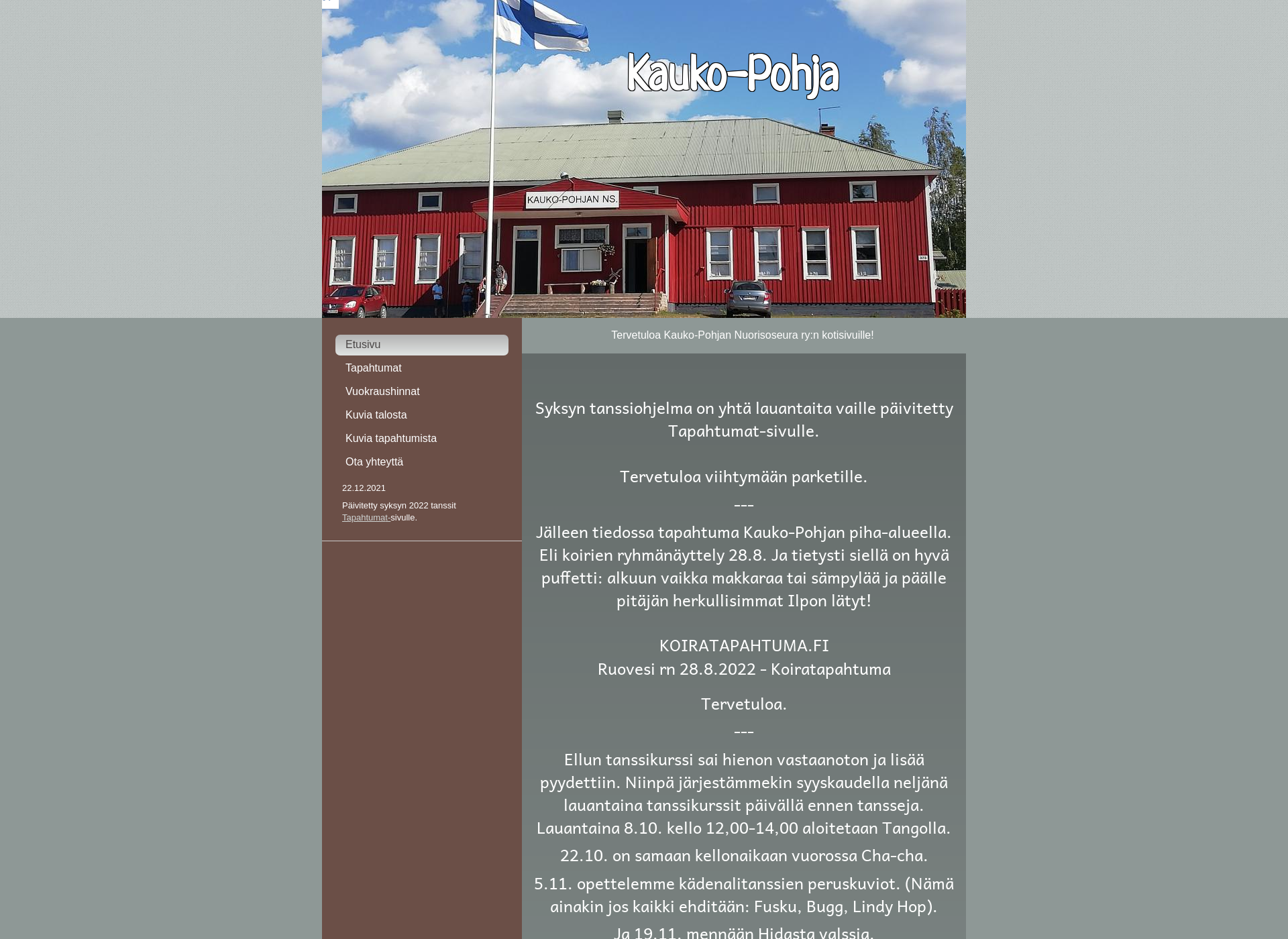 Screenshot for kauko-pohja.fi