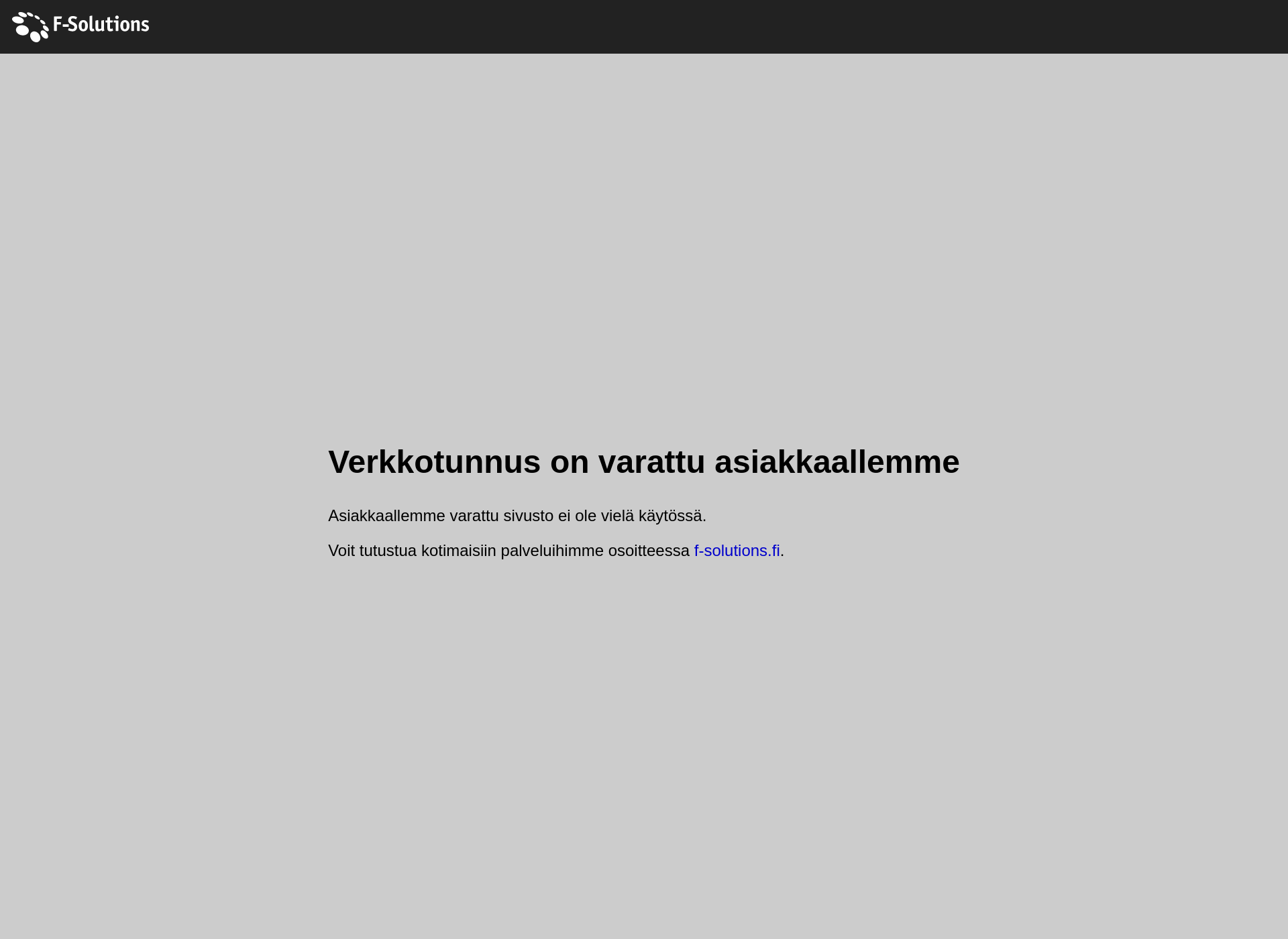 Skärmdump för kaukovainionkiinteistohuolto.fi