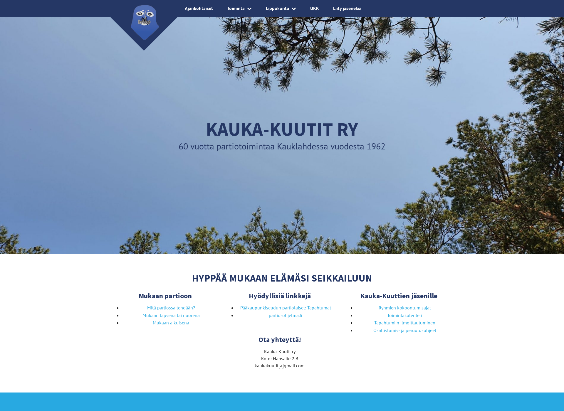 Screenshot for kauku.fi