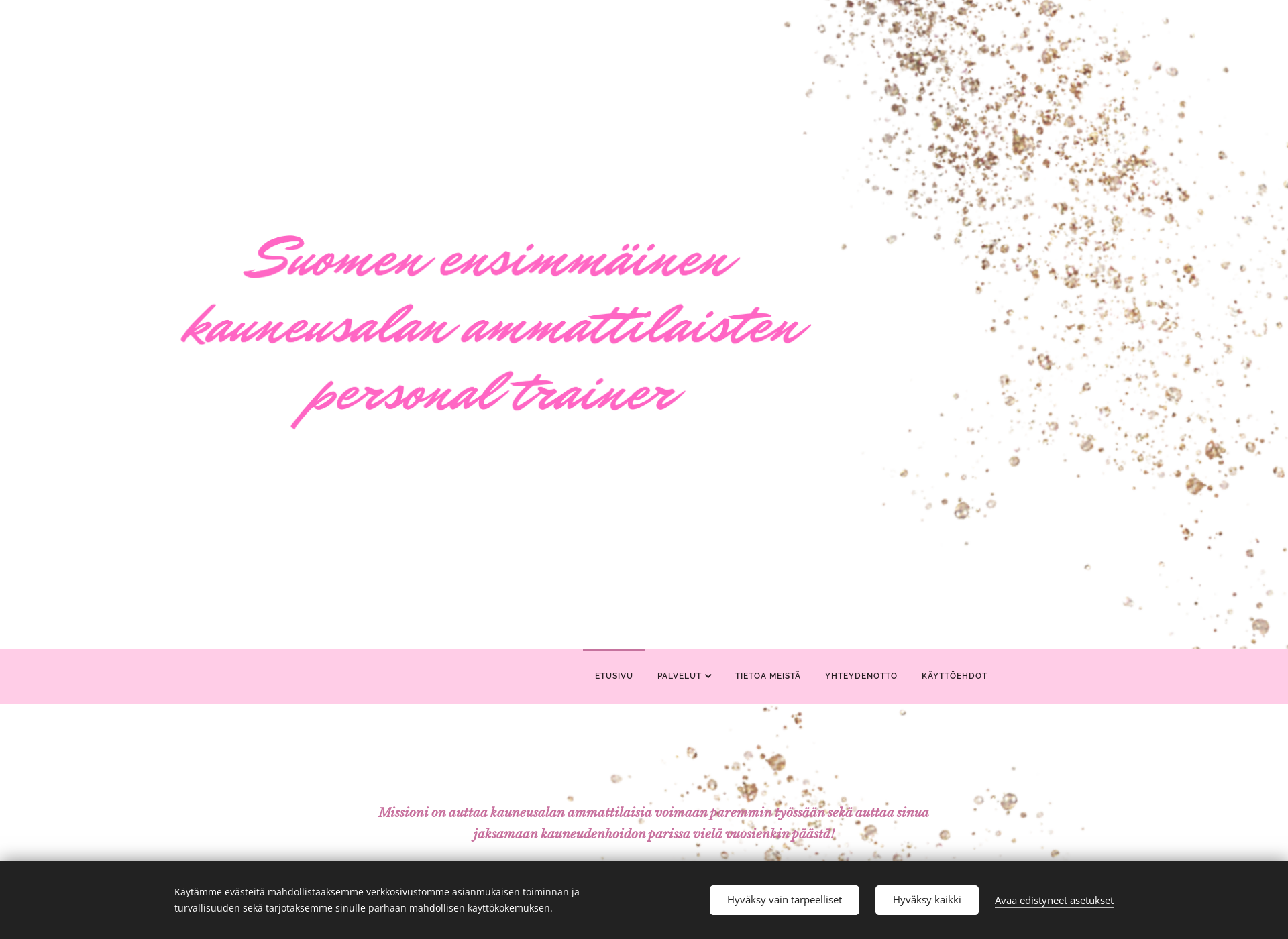 Screenshot for kauneusalanpersonaltrainer.fi