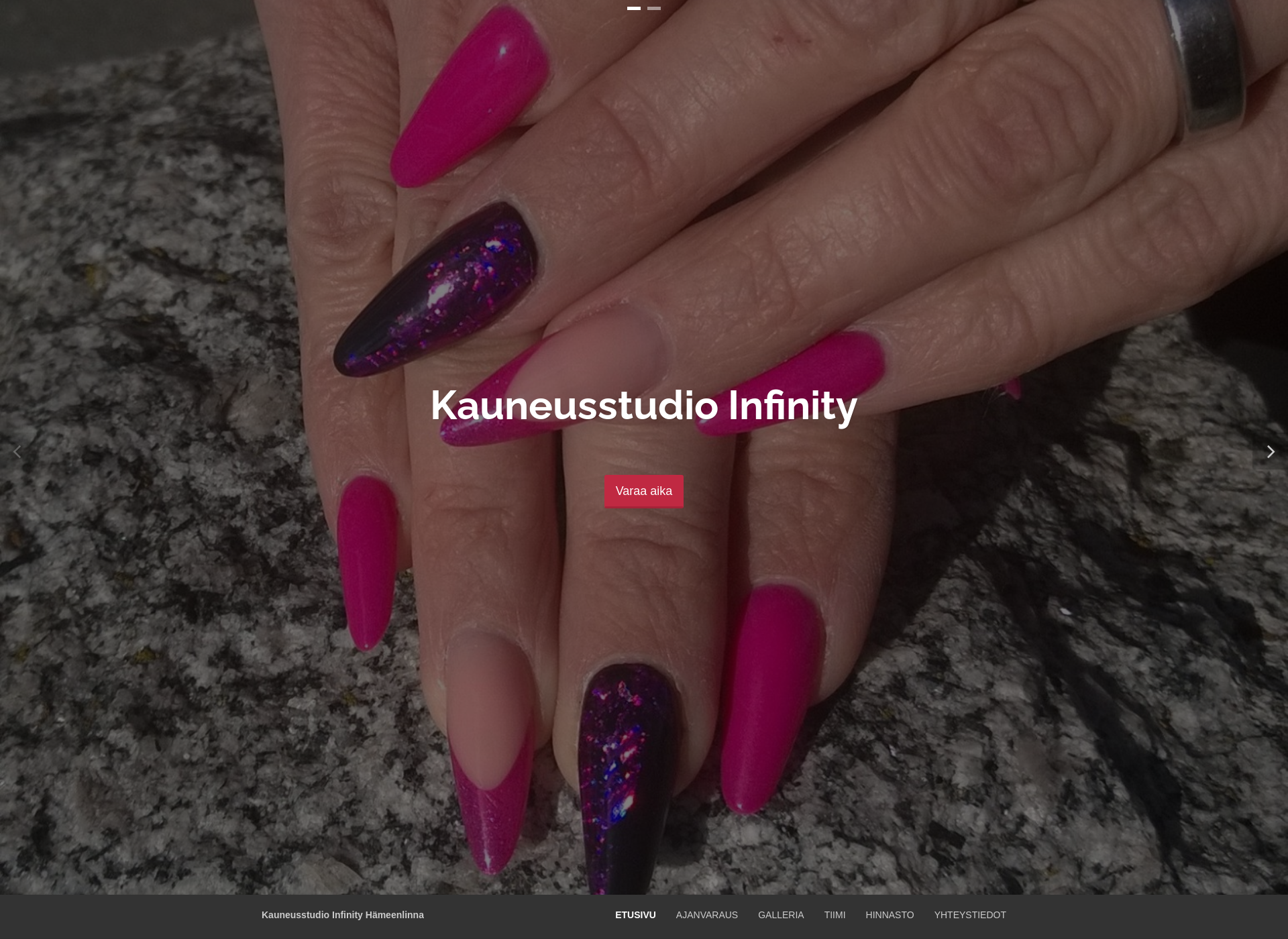 Screenshot for kauneusstudioinfinity.fi