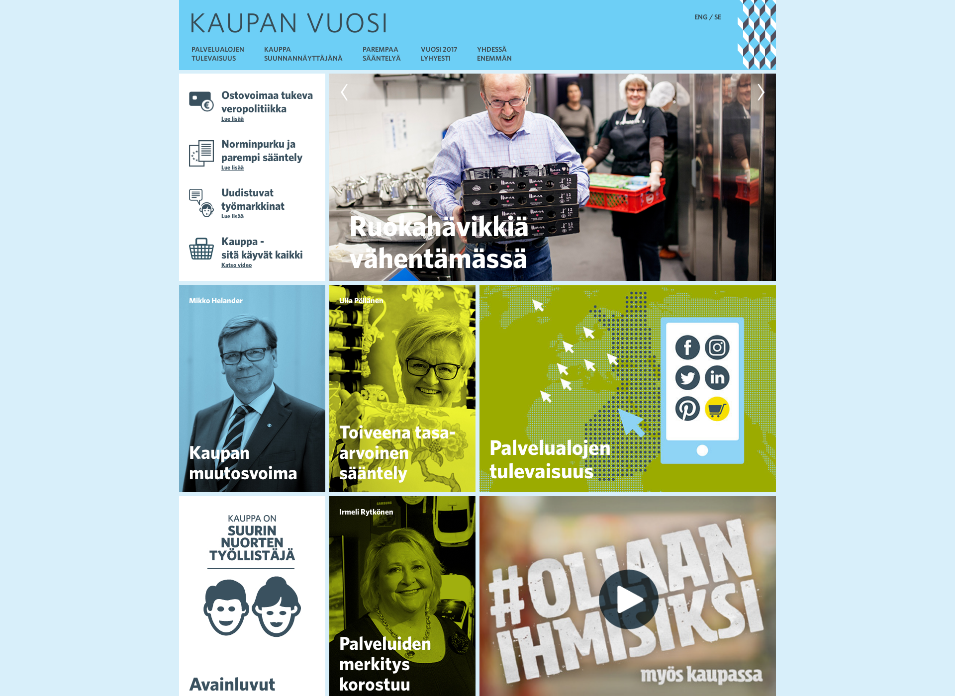 Screenshot for kaupanvuosi.fi