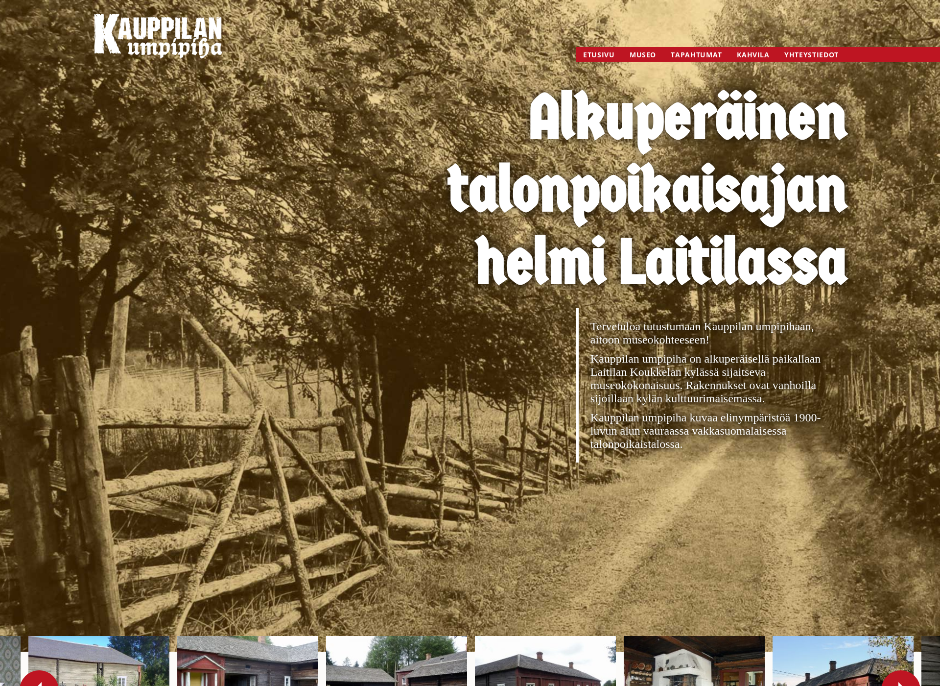 Screenshot for kauppilanumpipiha.fi