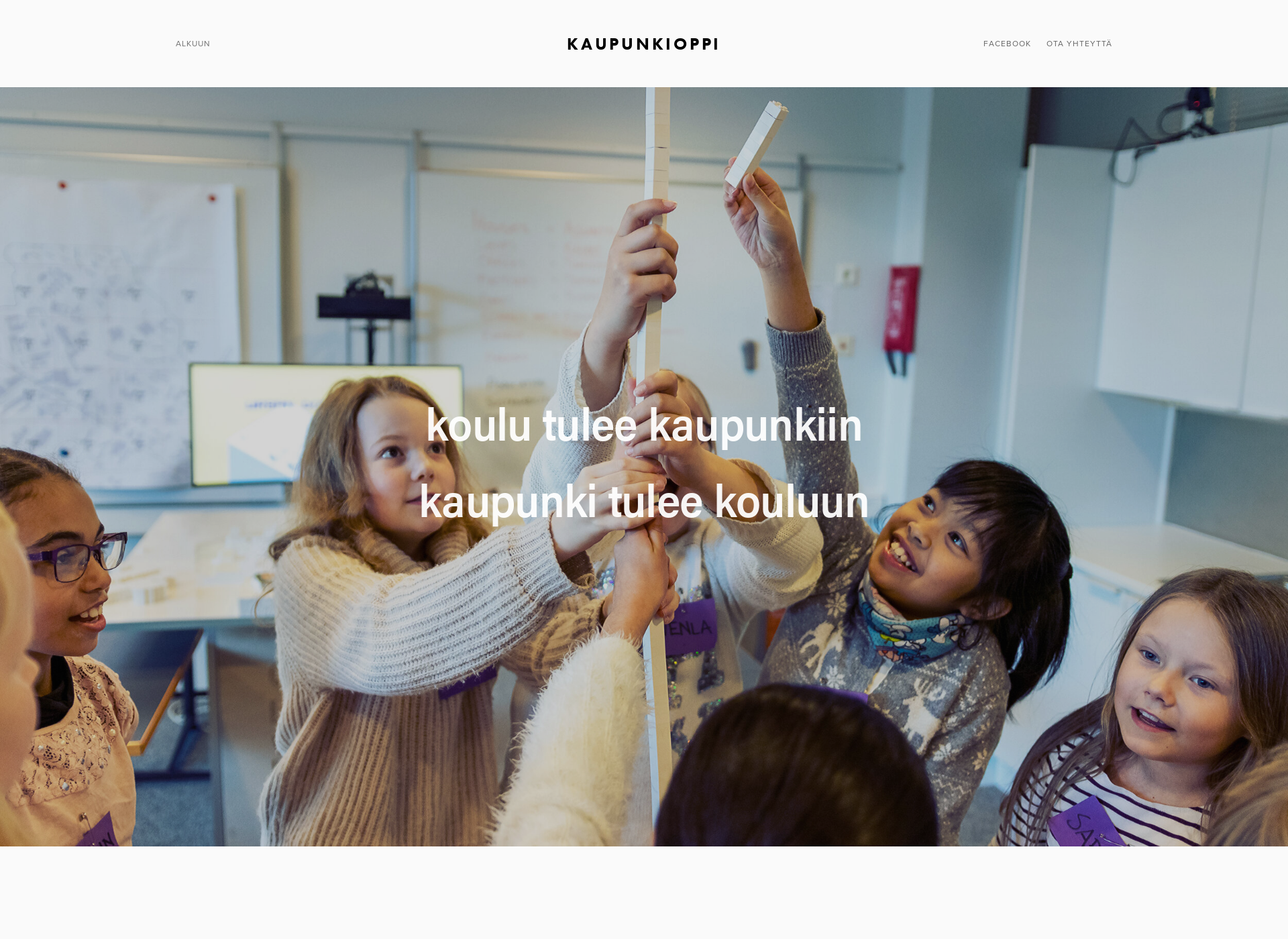 Screenshot for kaupunkioppi.fi