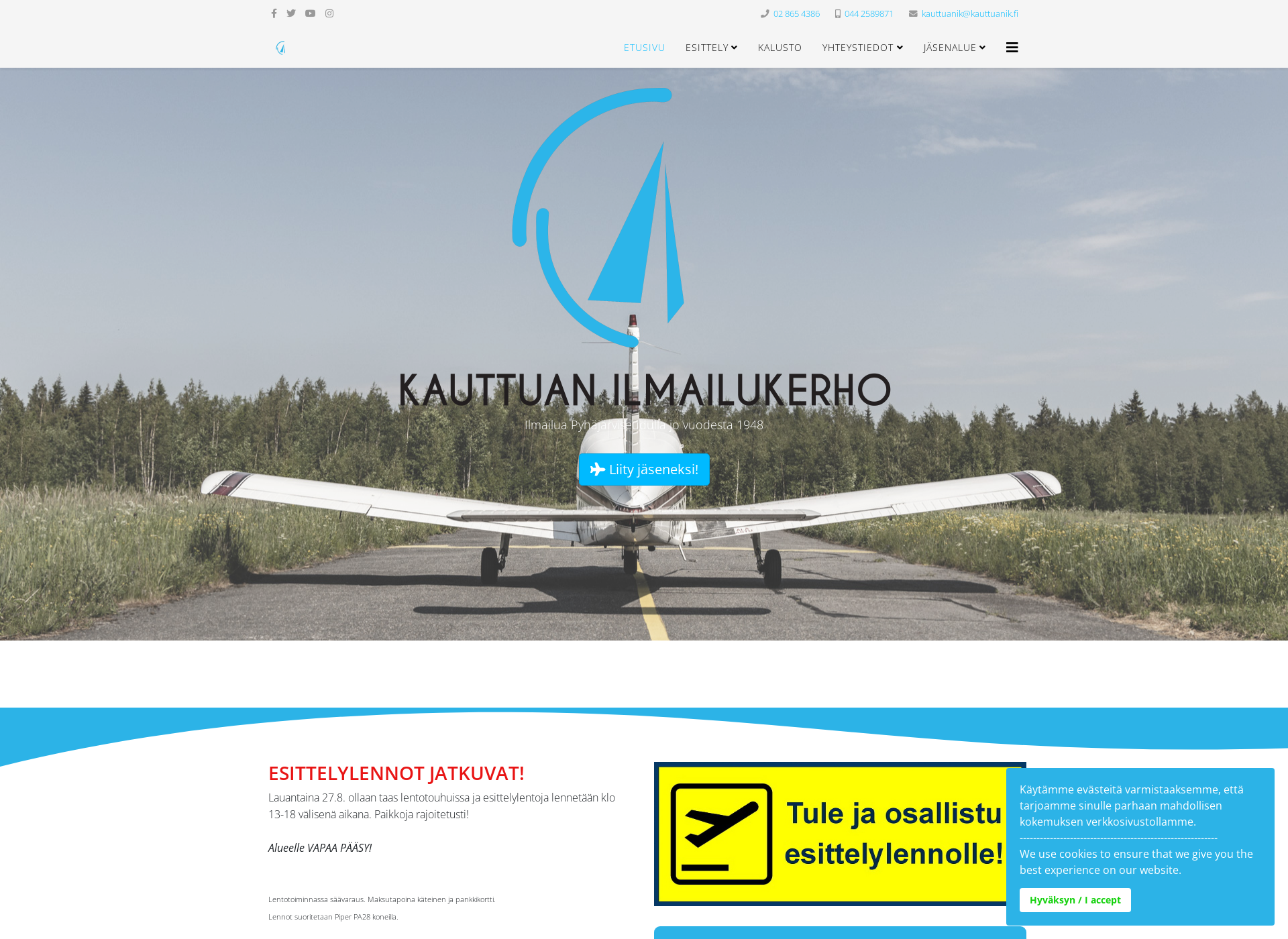Screenshot for kauttuanik.fi