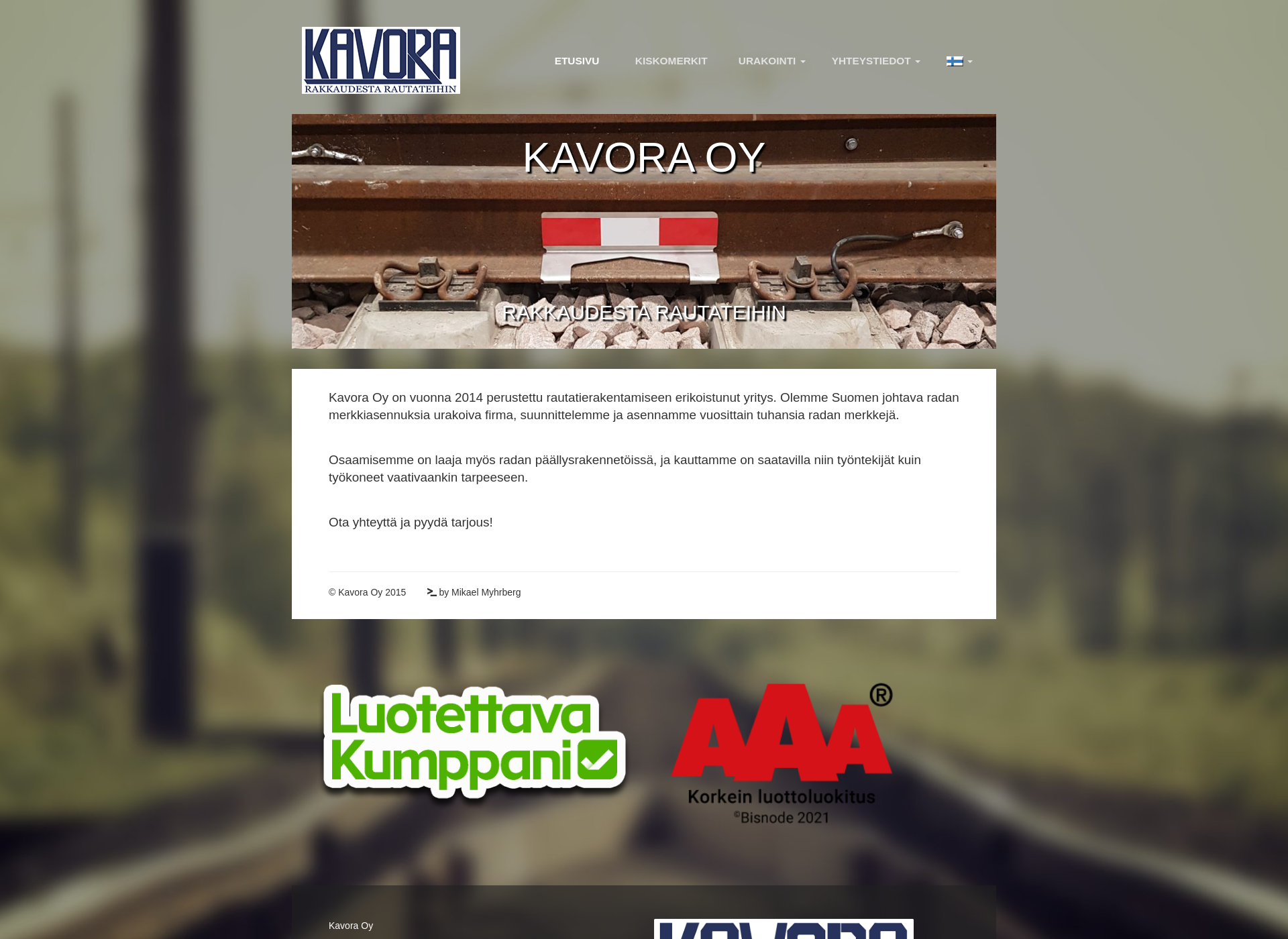 Screenshot for kavora.fi