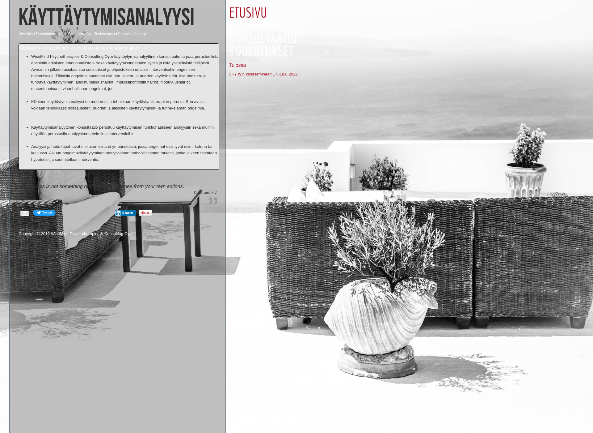 Screenshot for kayttaytymisanalyysi.fi