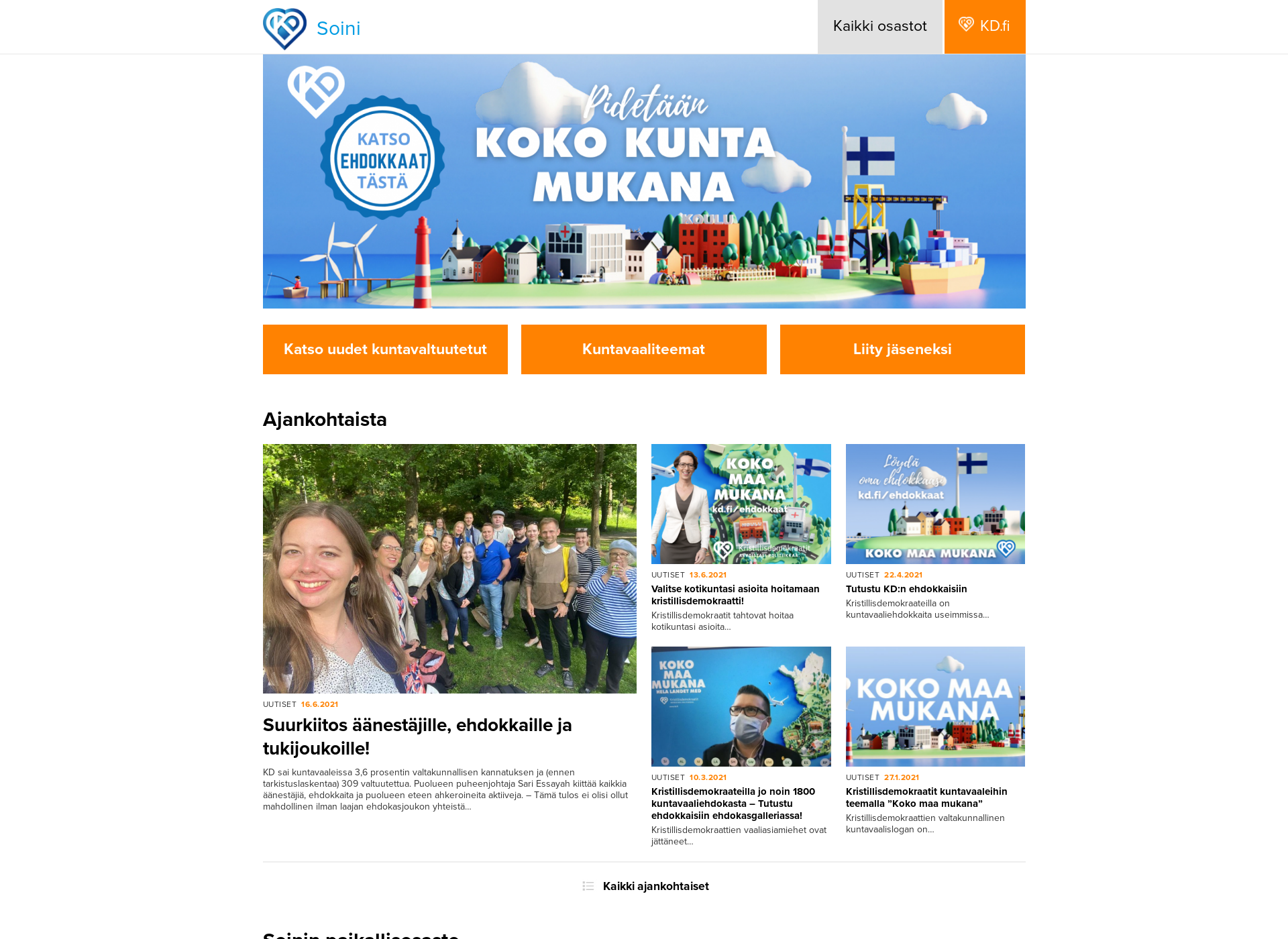 Screenshot for kdsoini.fi