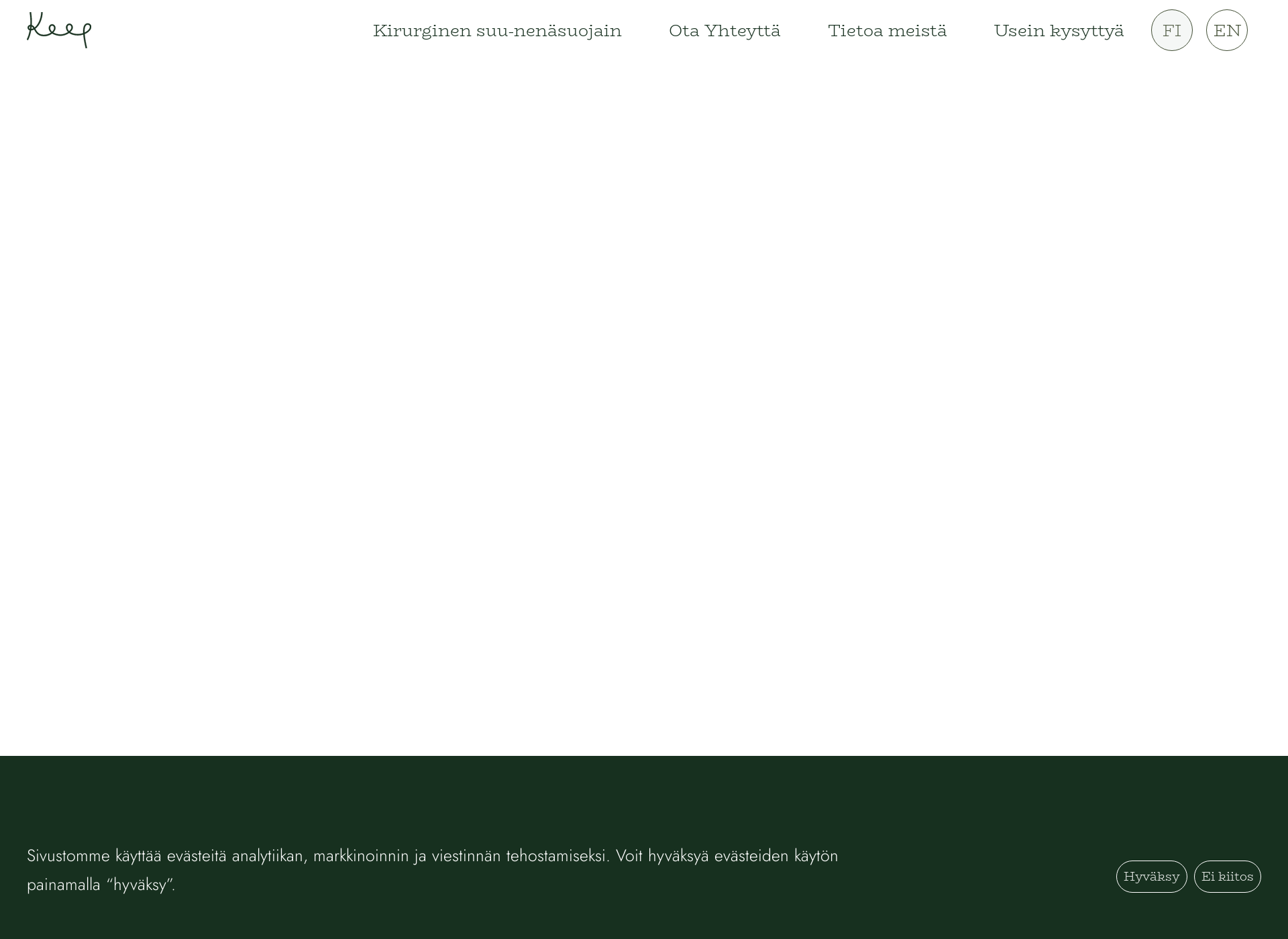 Screenshot for keepsafe.fi