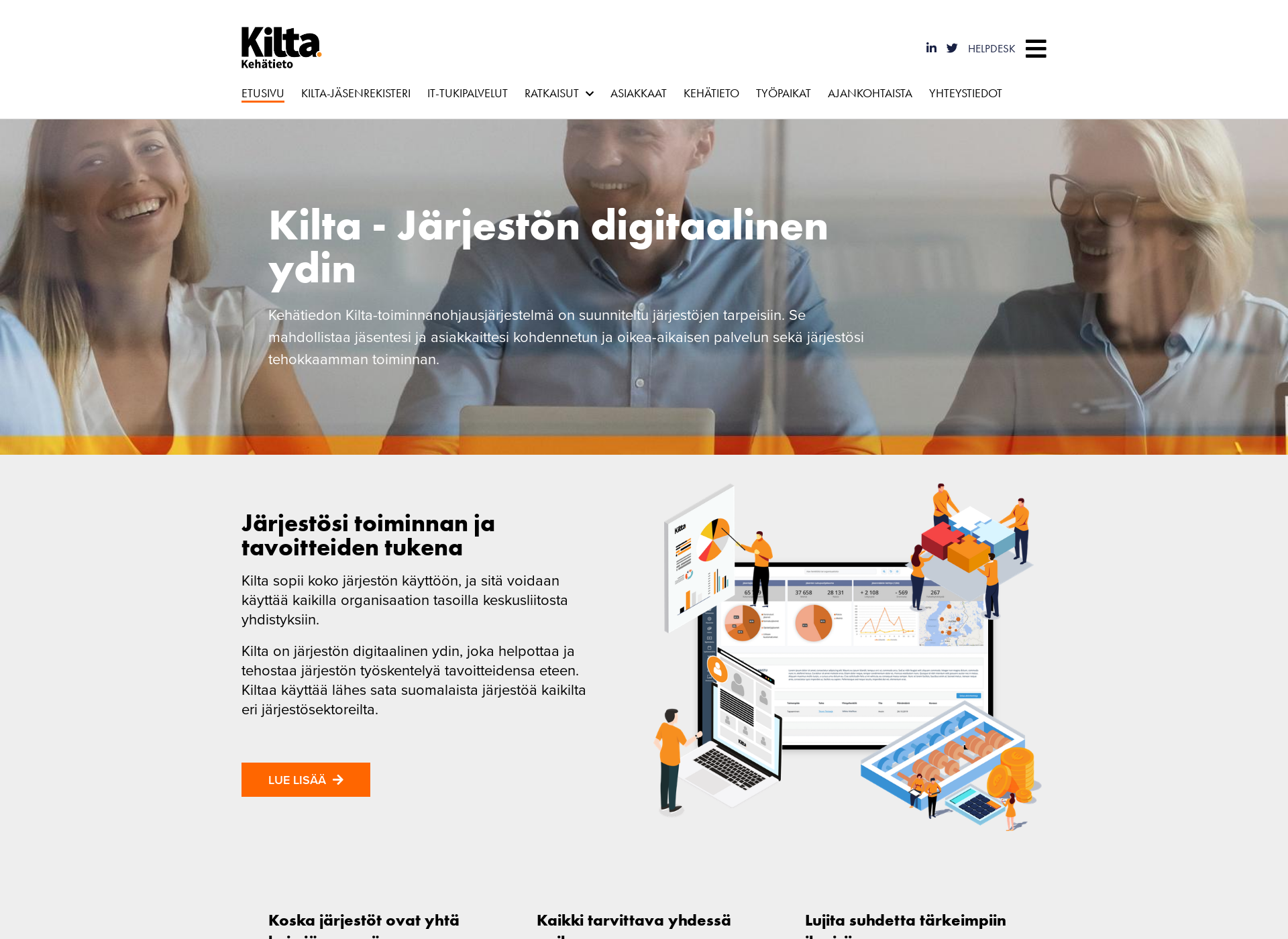 Screenshot for kehatieto.fi