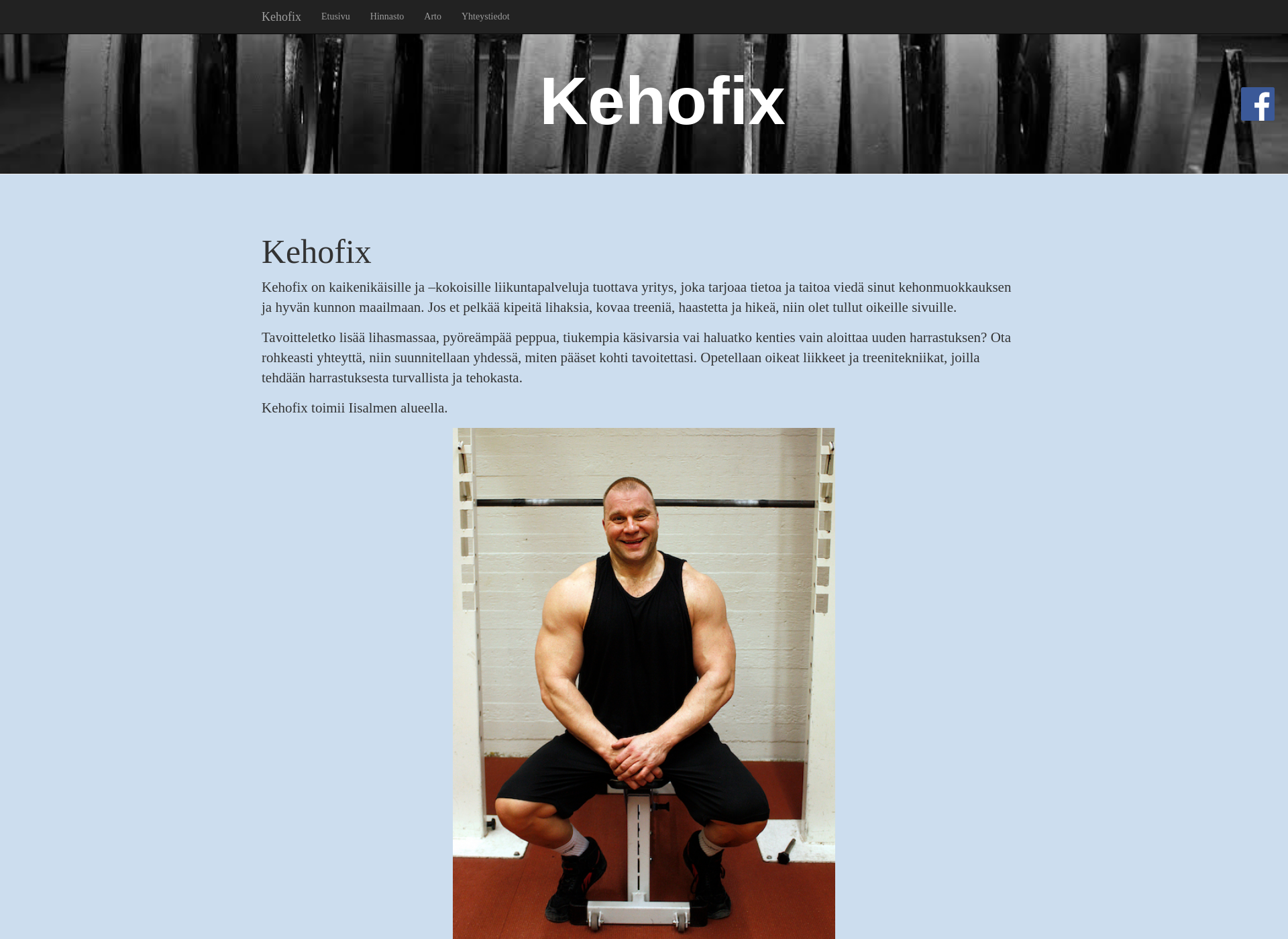 Screenshot for kehofix.fi