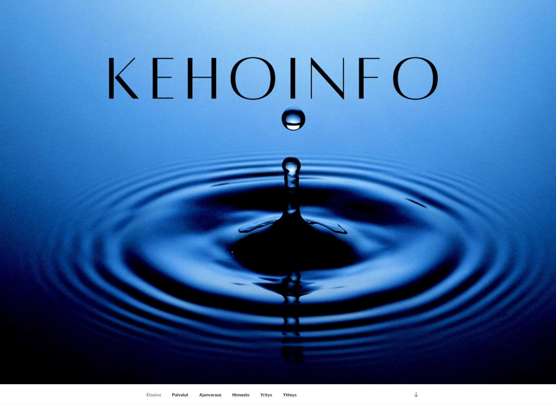 Skärmdump för kehoinfo.fi