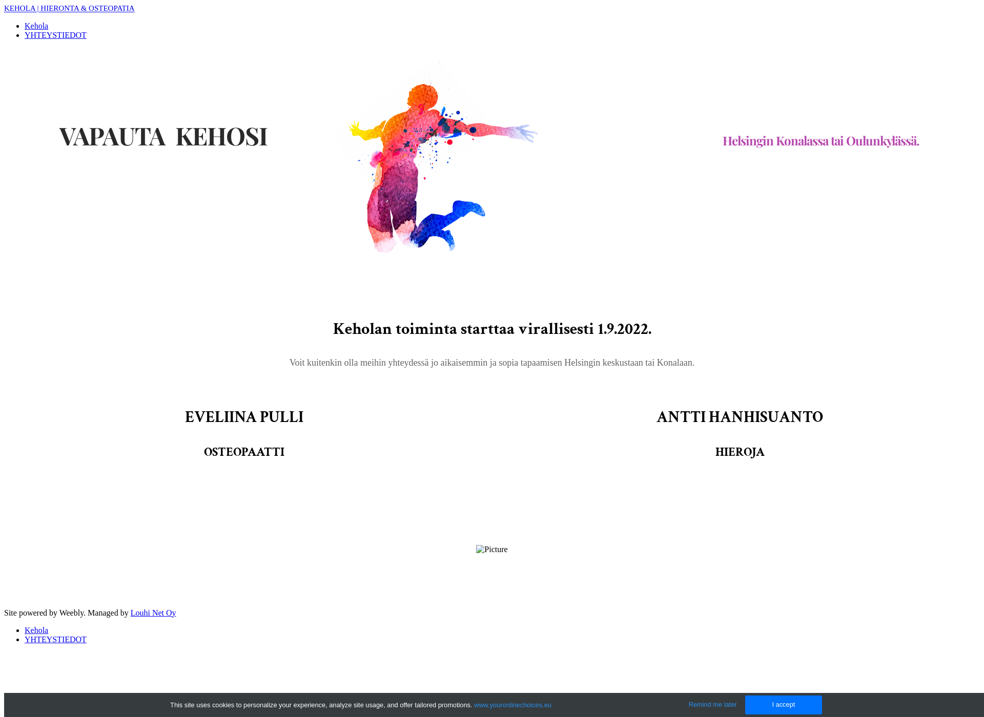 Screenshot for kehola.fi
