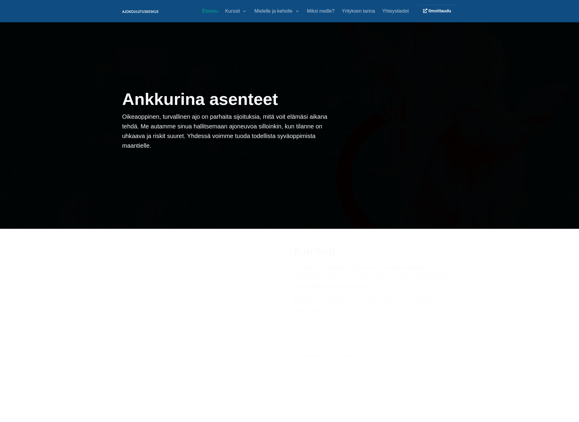 Screenshot for kehonhuoltokouvola.fi