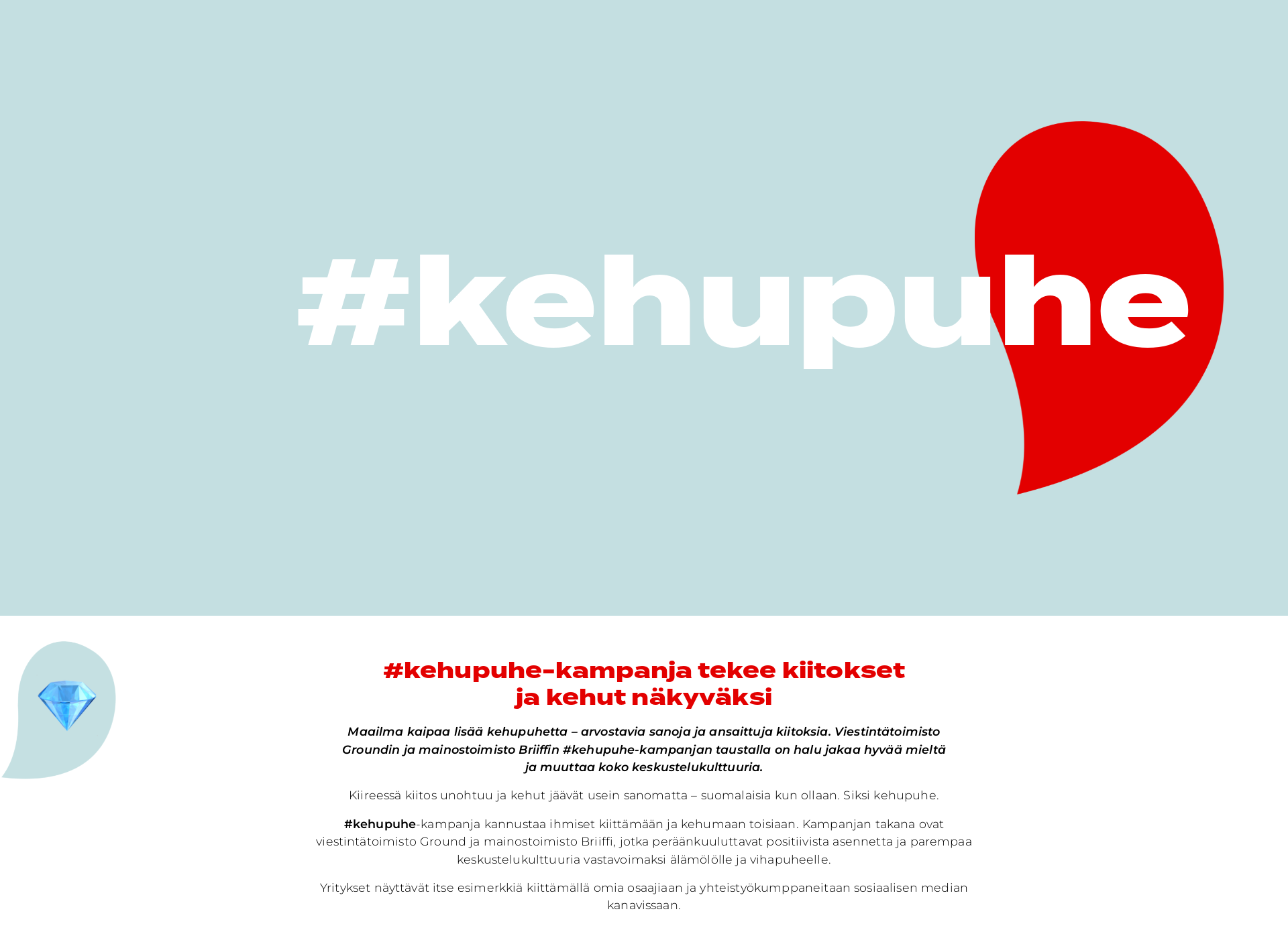 Screenshot for kehupuhe.fi