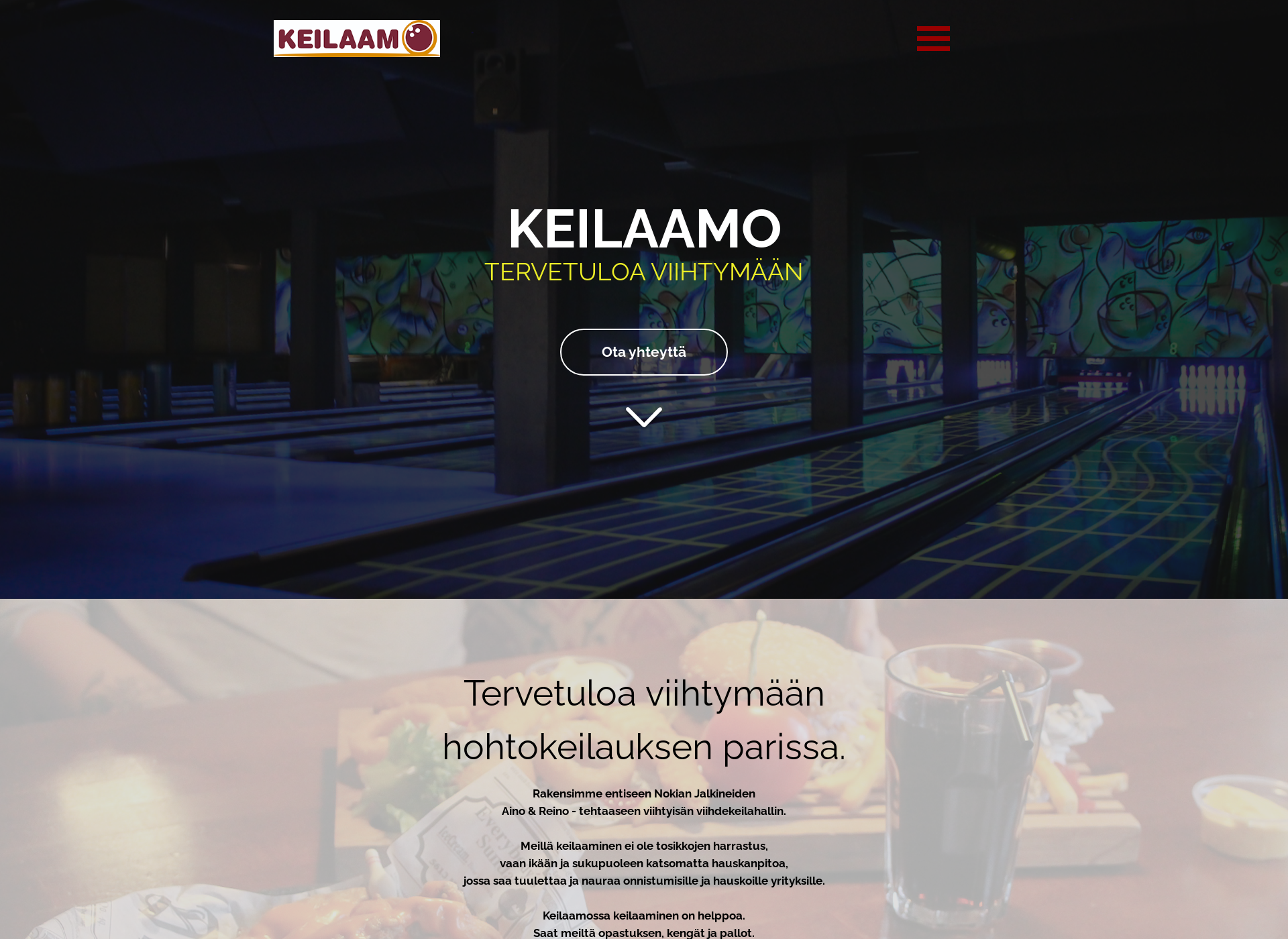 Screenshot for keilaamo.fi
