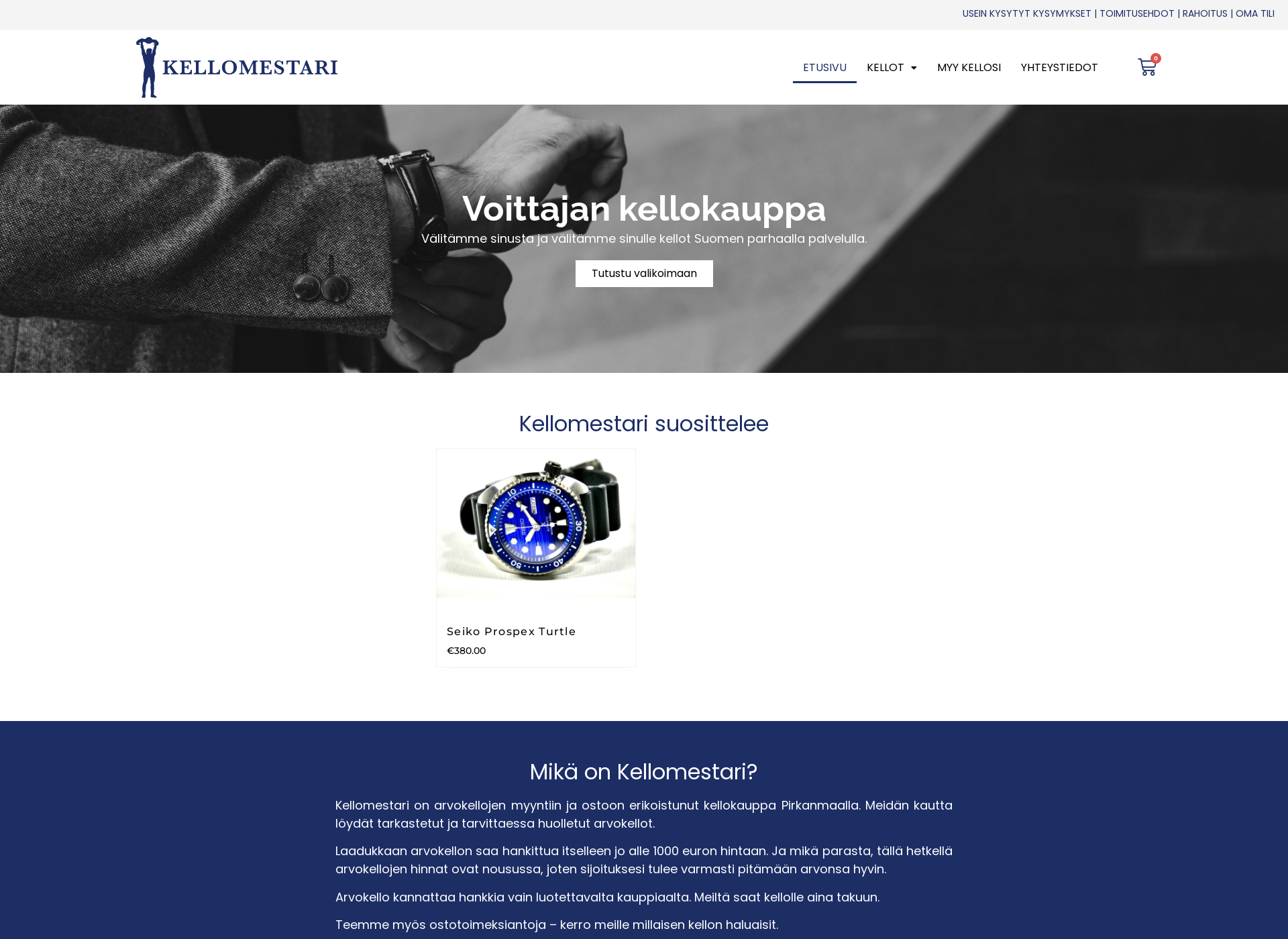 Screenshot for kellomestari.fi