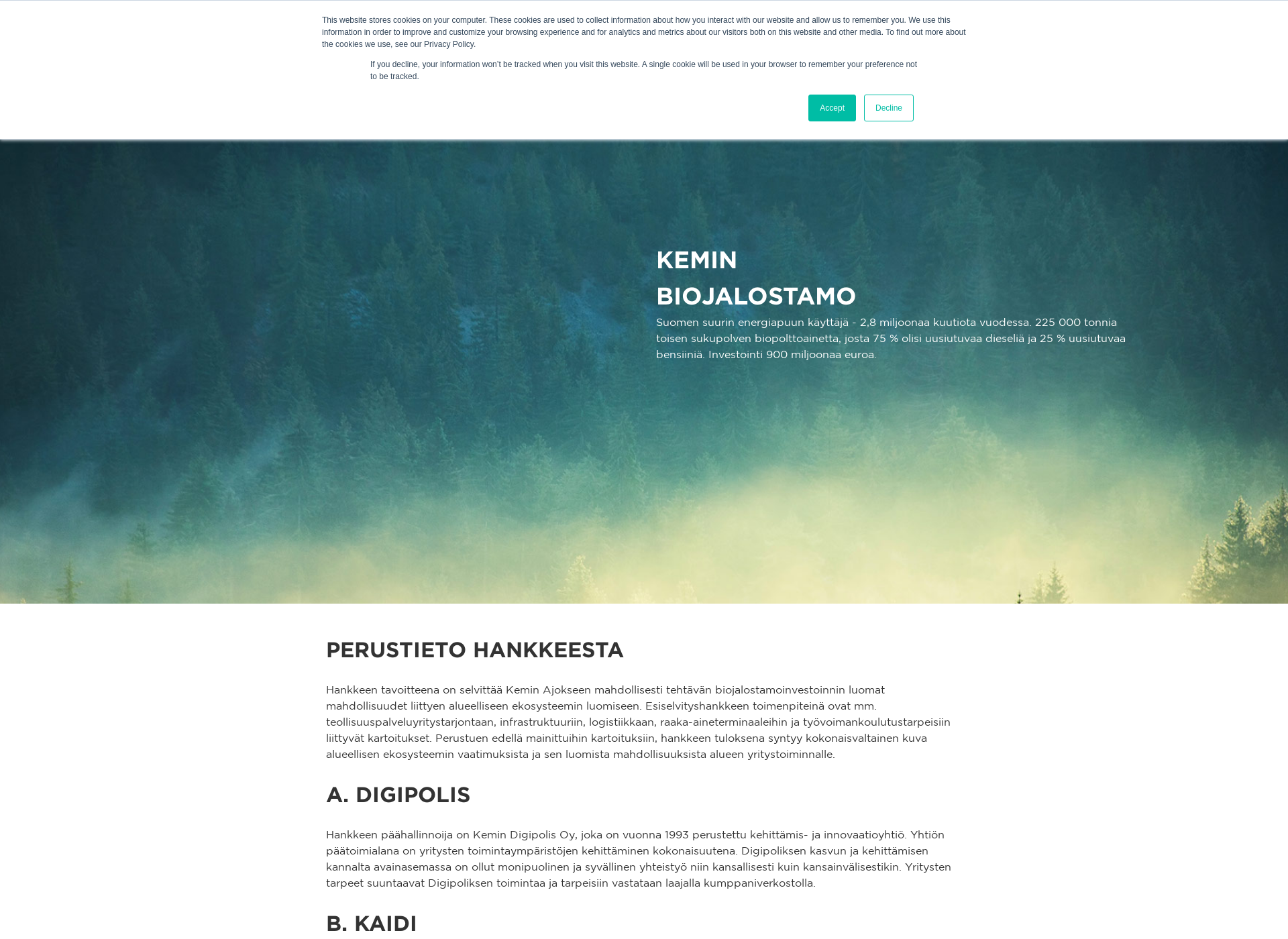 Screenshot for keminbiojalostamo.fi